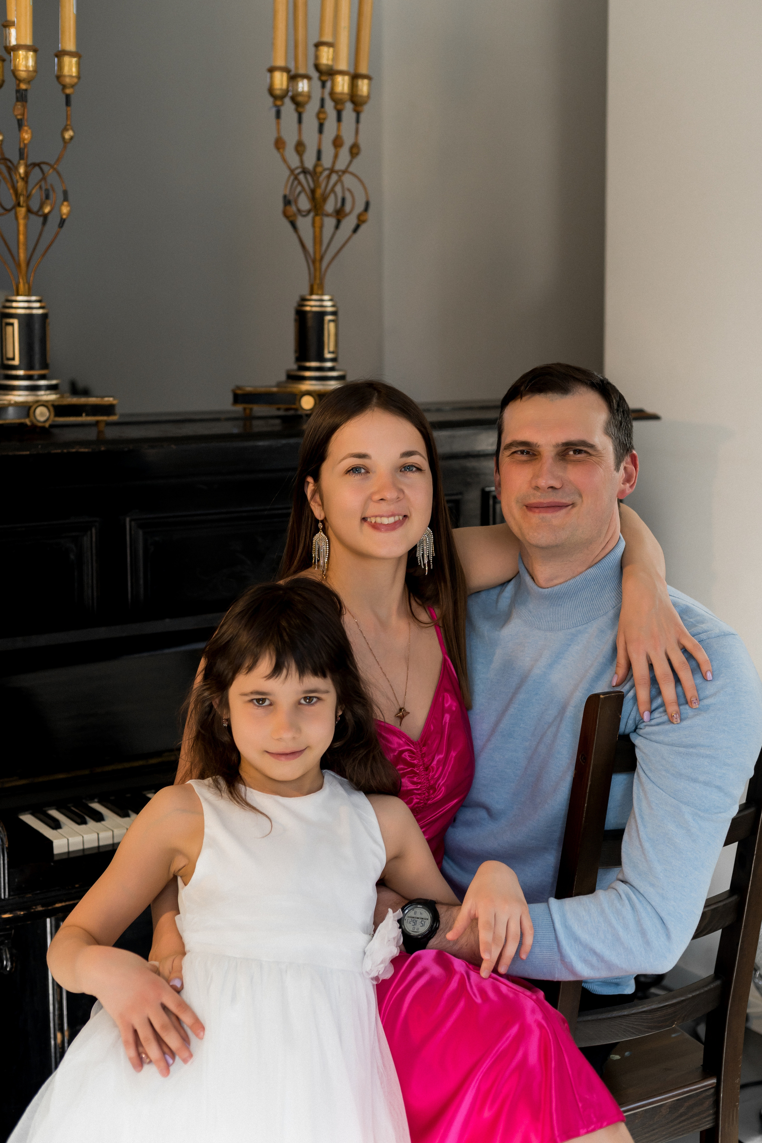 Мила и её семья. Фотограф Алина Филимонова Тверь