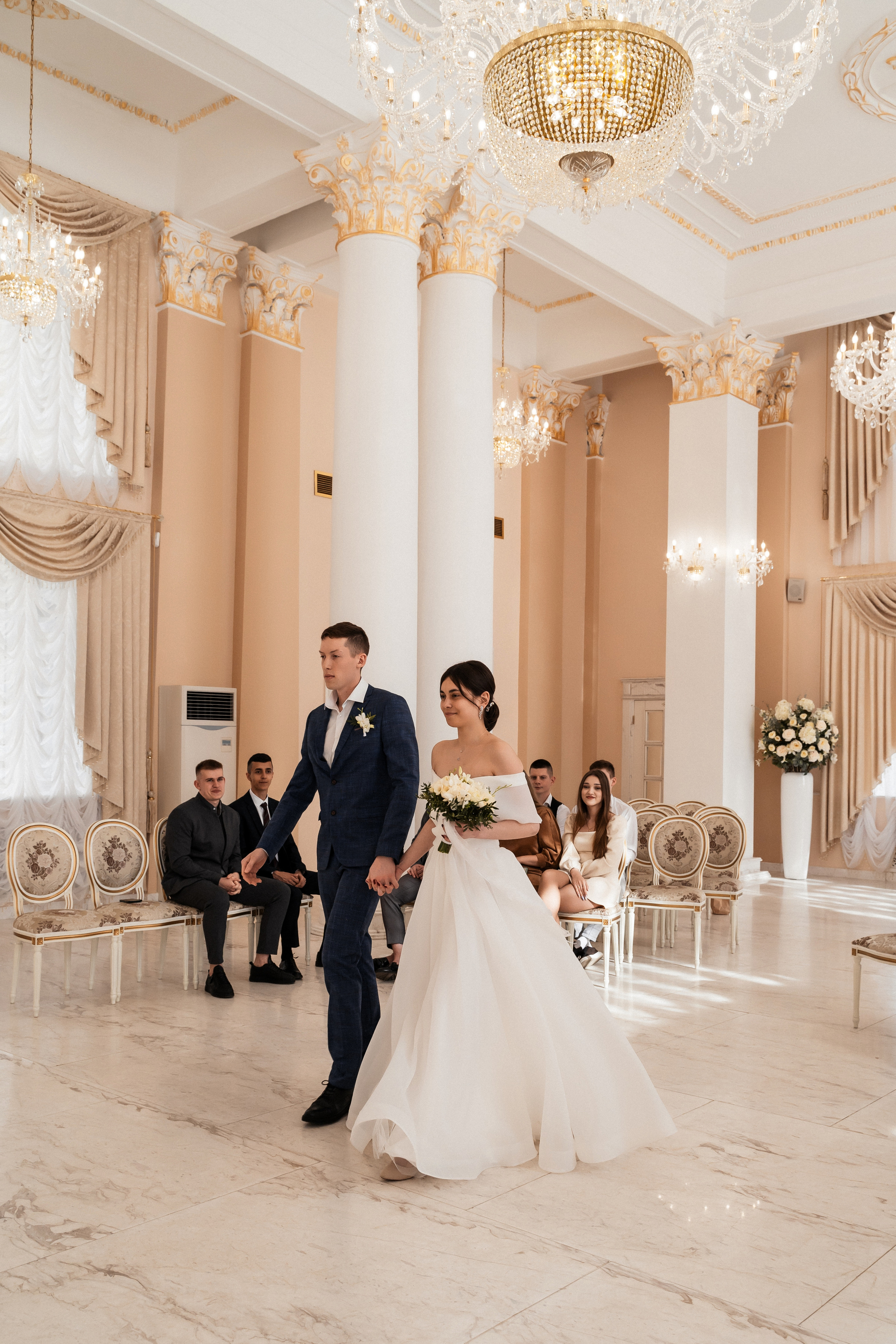 Загс / большой зал. Фотограф Алина Филимонова Тверь