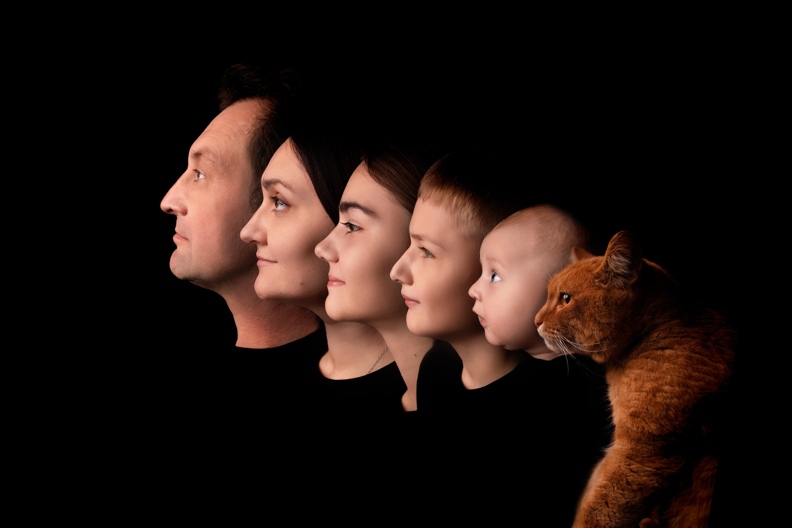 Портфолио портрет поколений Волгоград Волжский. Фотограф новорождённых Волгоград Волжский Дарья Рыскаль