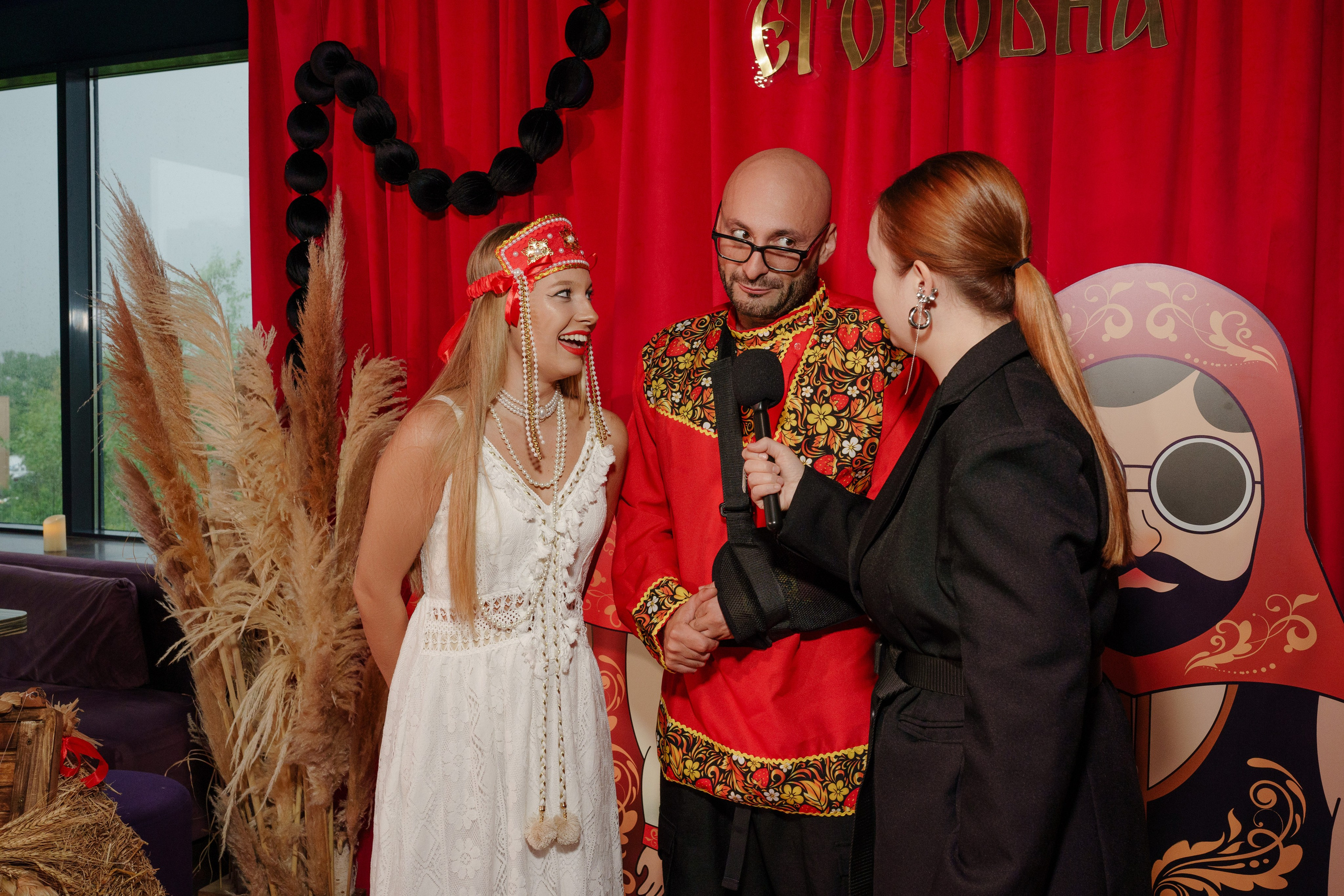 Гендер пати в славянском стиле. Репортажный фотограф в Москве Саша Дружинина