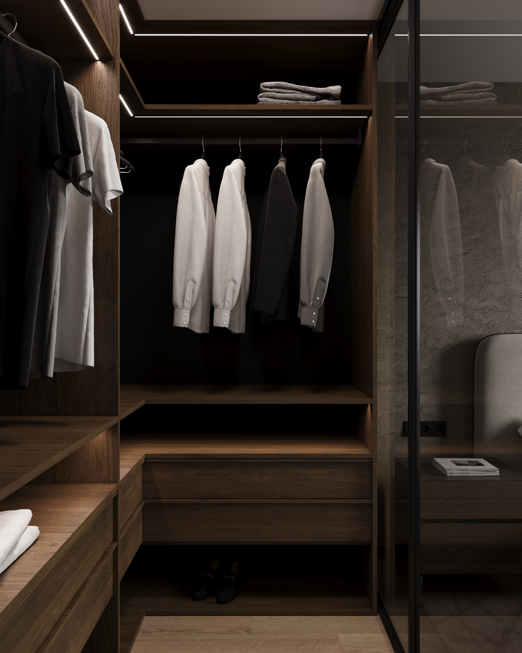 Modern beige. Дизайн интерьера | 3D визуализация | Миланская Марина