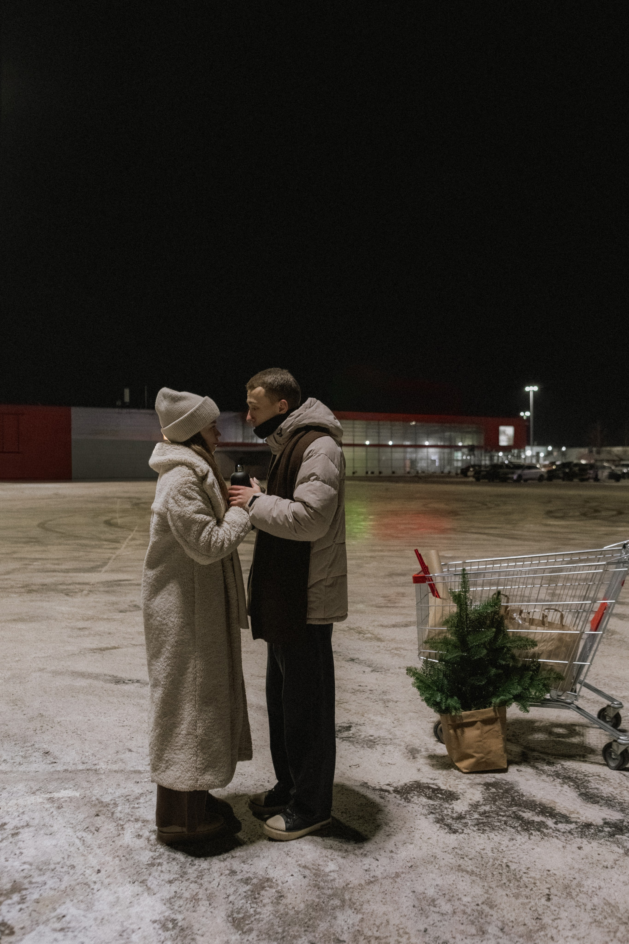 Зимняя лавстори. Фотограф в Москве Таша Логинова