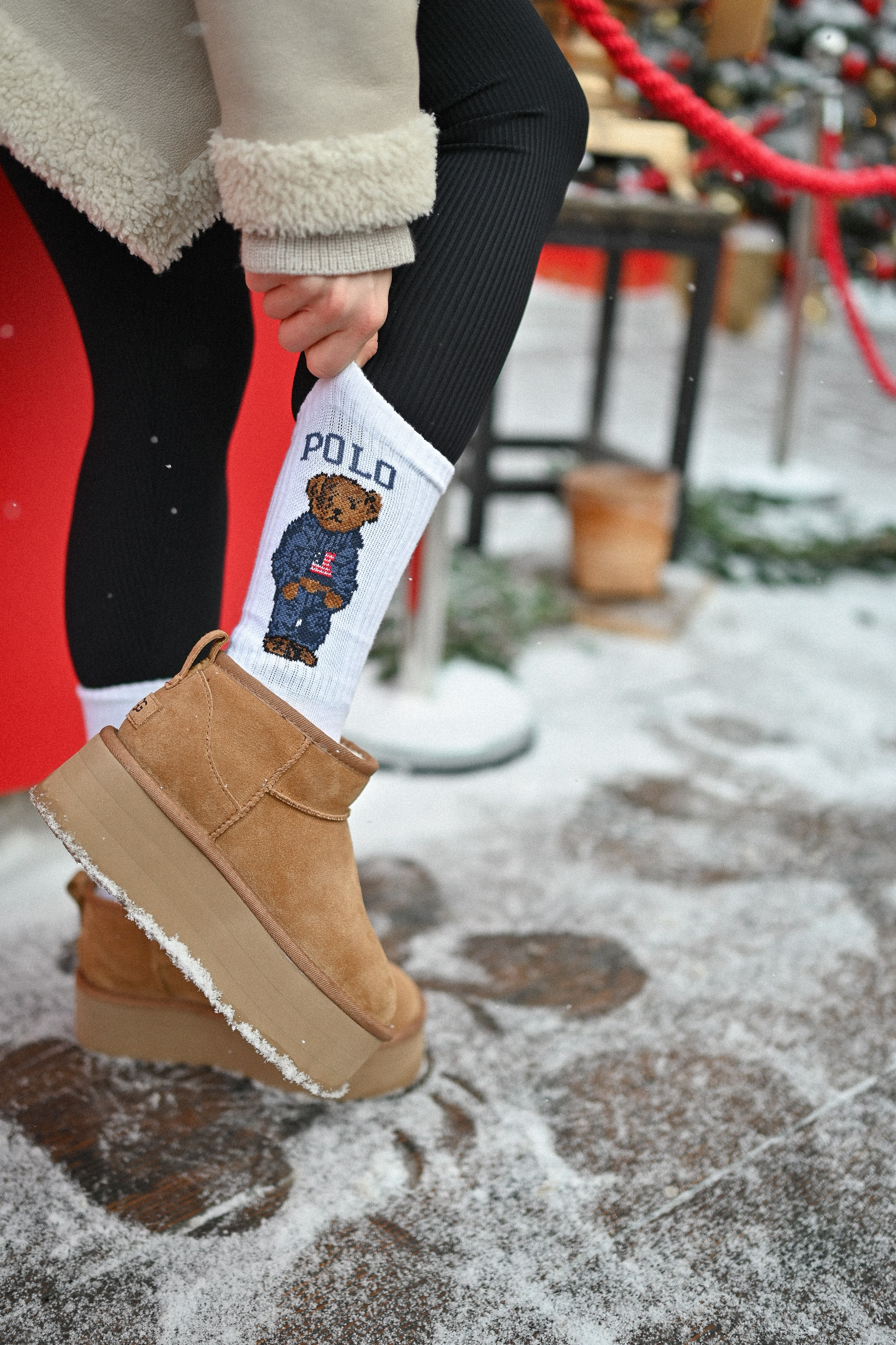 Новогодняя фотосессия на Тверской площади. Semerlina.ru