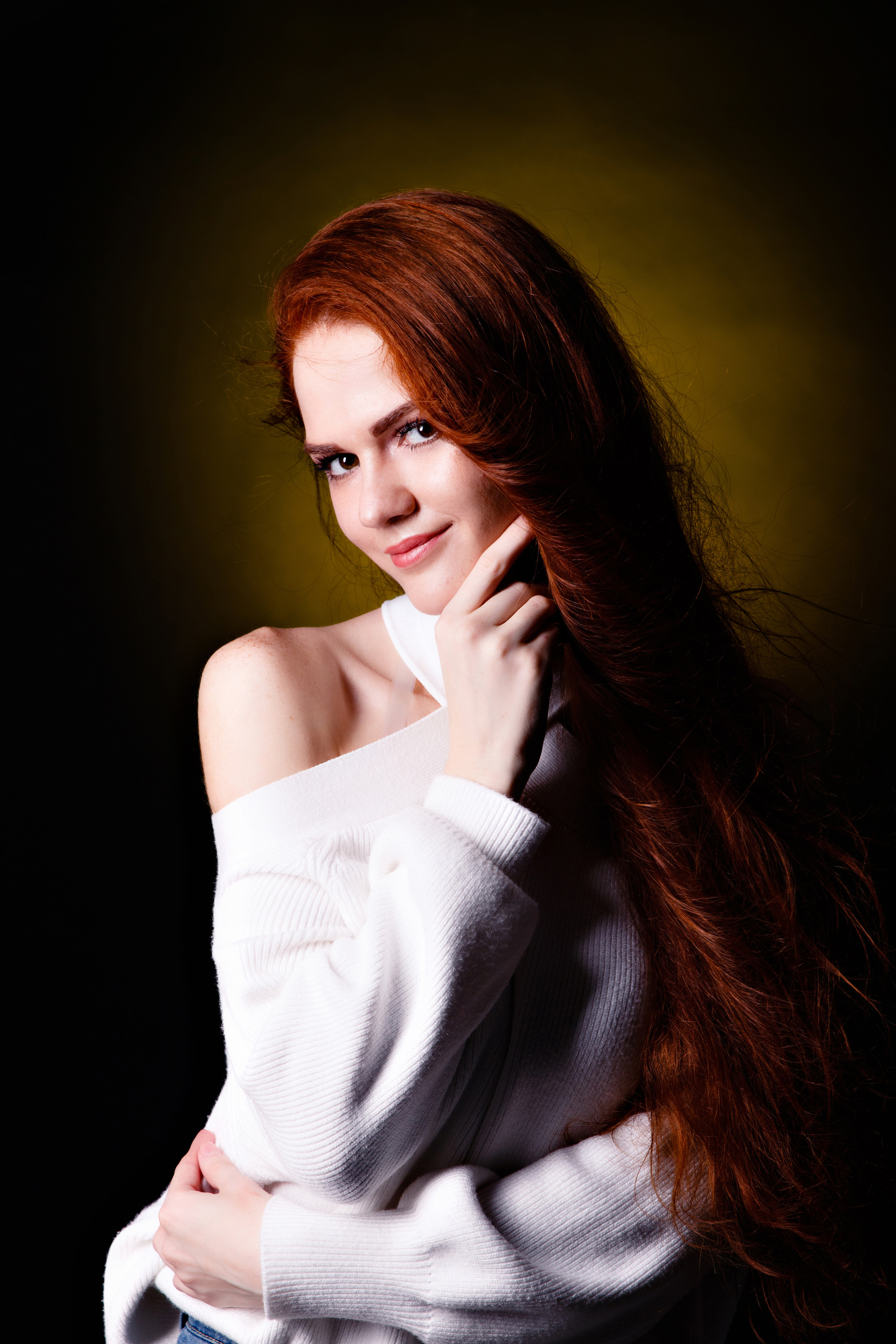 Студийный портрет. Фотограф Кирилл Мешков Кемерово