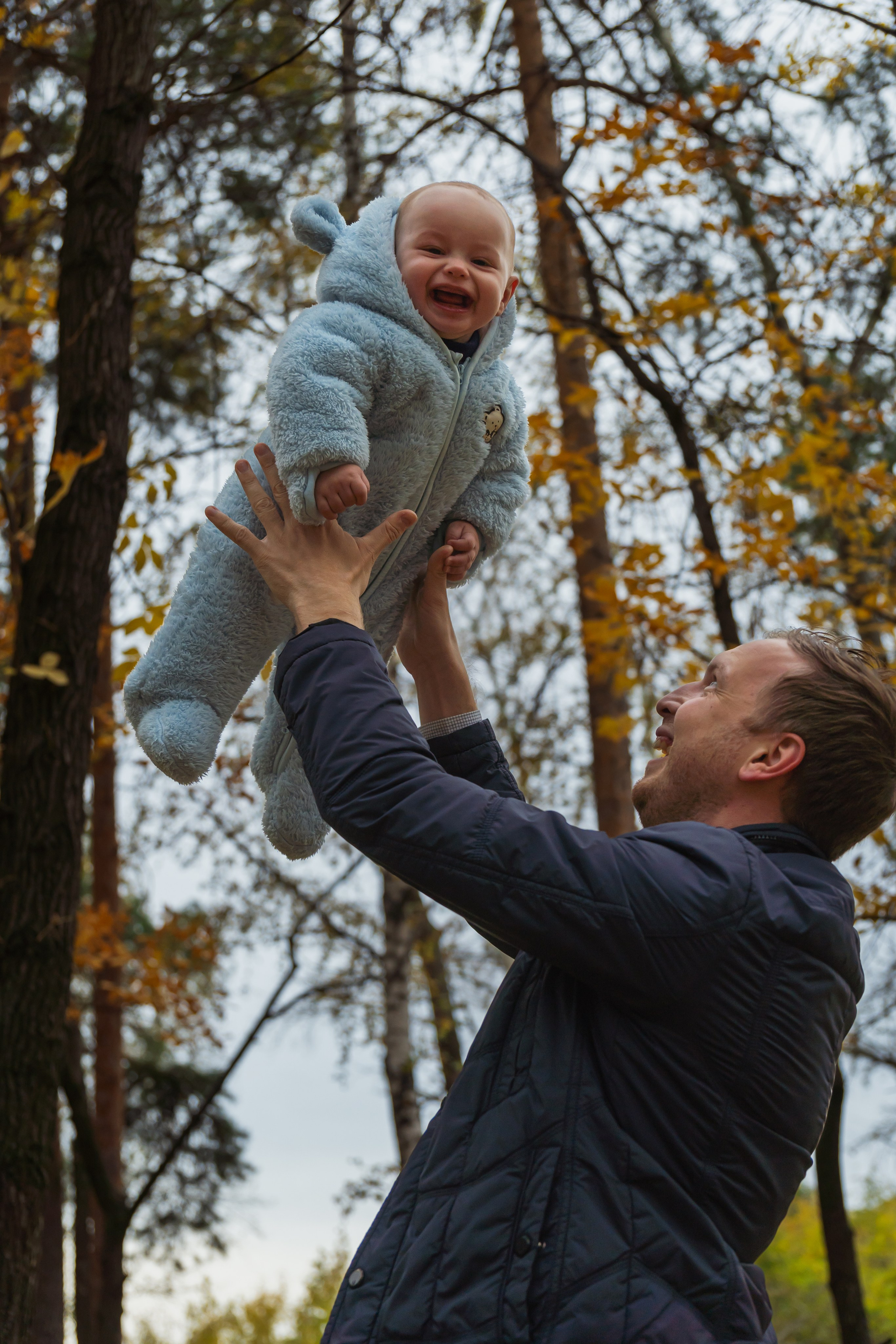 Ольга с семьёй в ЦПКиО. Портретный, репортажный и свадебный фотограф в Екатеринбурге Денис Южаков