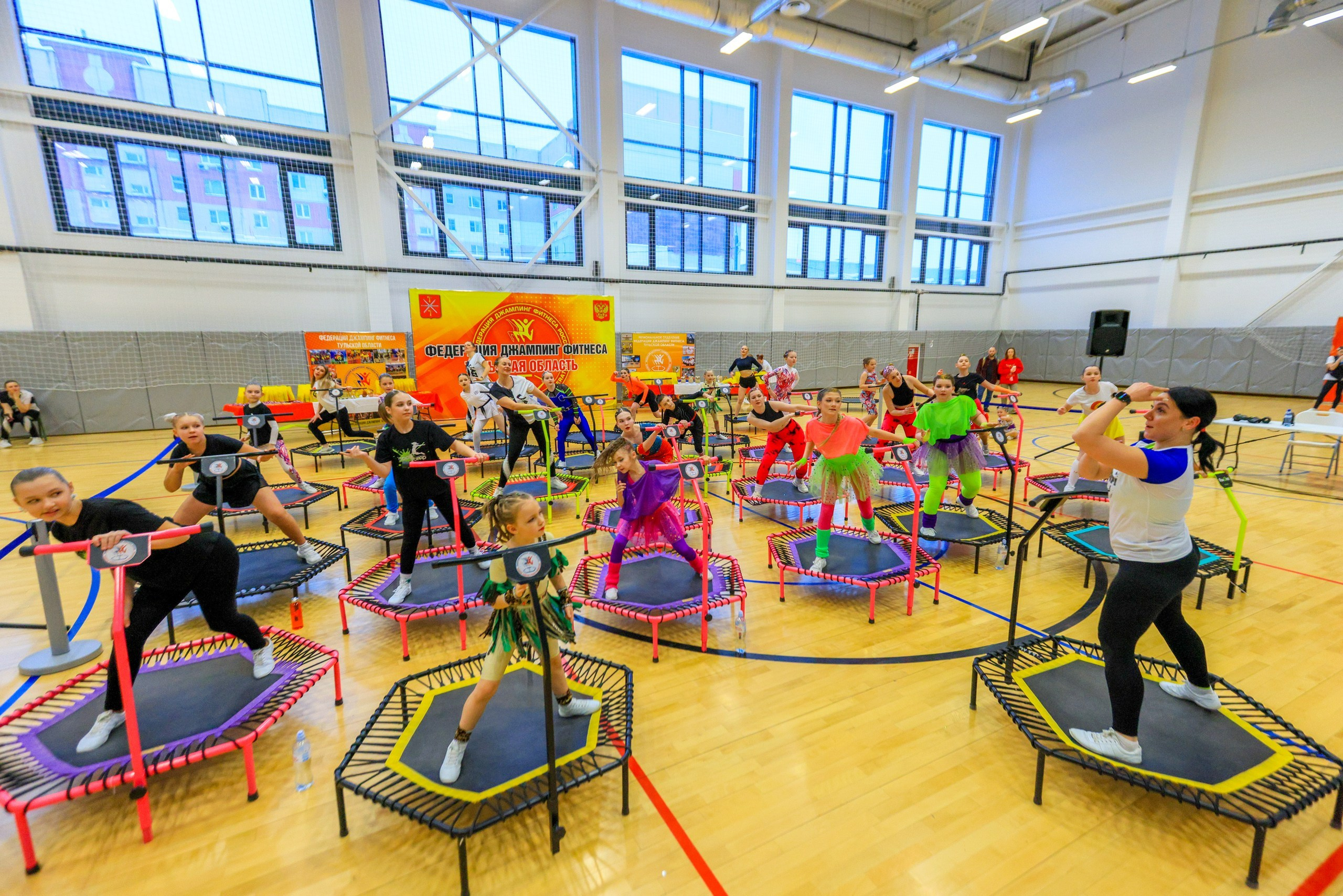 Фитнес Джампинг Соренования ЦФО. Фотограф в Туле Крупский АнДРей. Фотостудия «КАДР71» в Туле