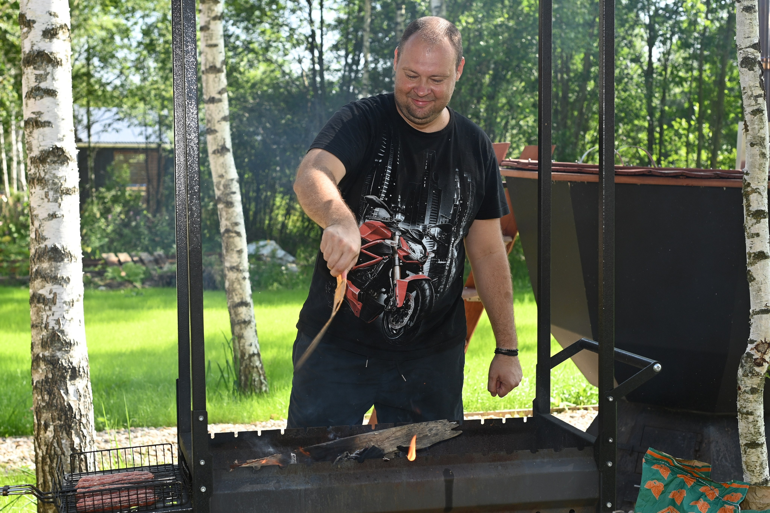 Загородная встреча байкеров Iron Angels из Владивостока. Свадебный и семейный фотограф в Москве Ирина Гончарова