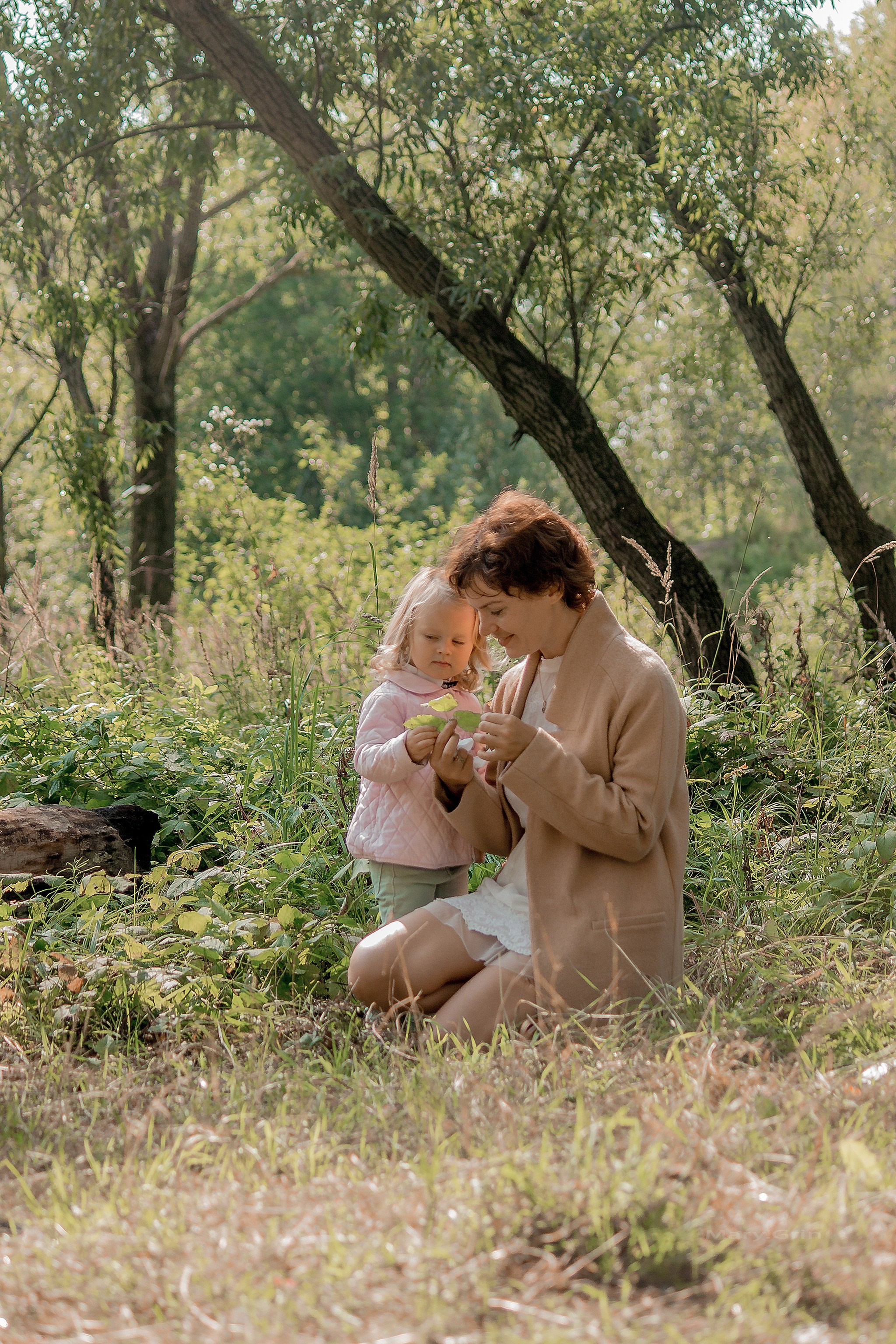 Семейная фотопрогулка Марии и Веры на Мещерском озере. Детский и семейный фотограф, фотограф мероприятий Нижний Новгород