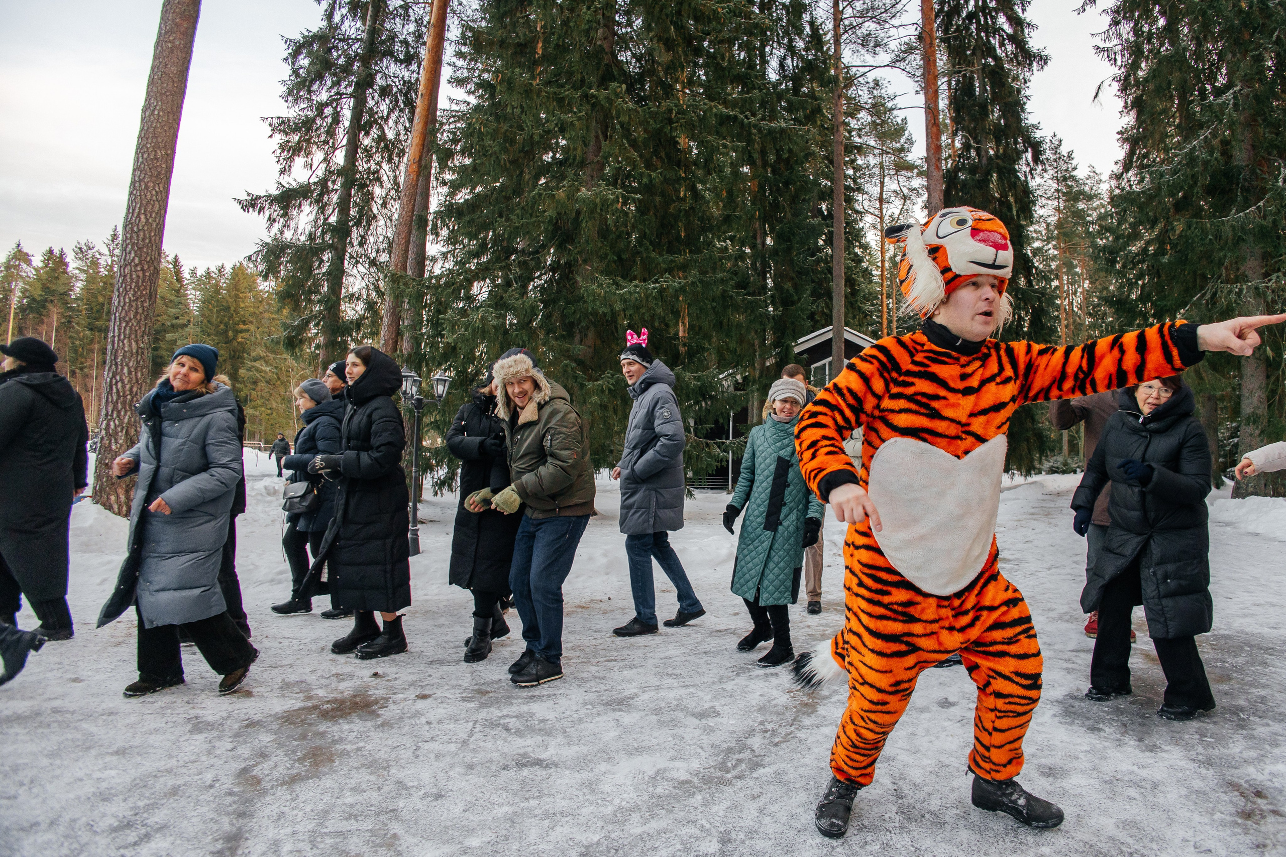 Зимний корпоратив в Царство Королевство. Фотограф в Санкт-Петербурге Виктория Безверхая