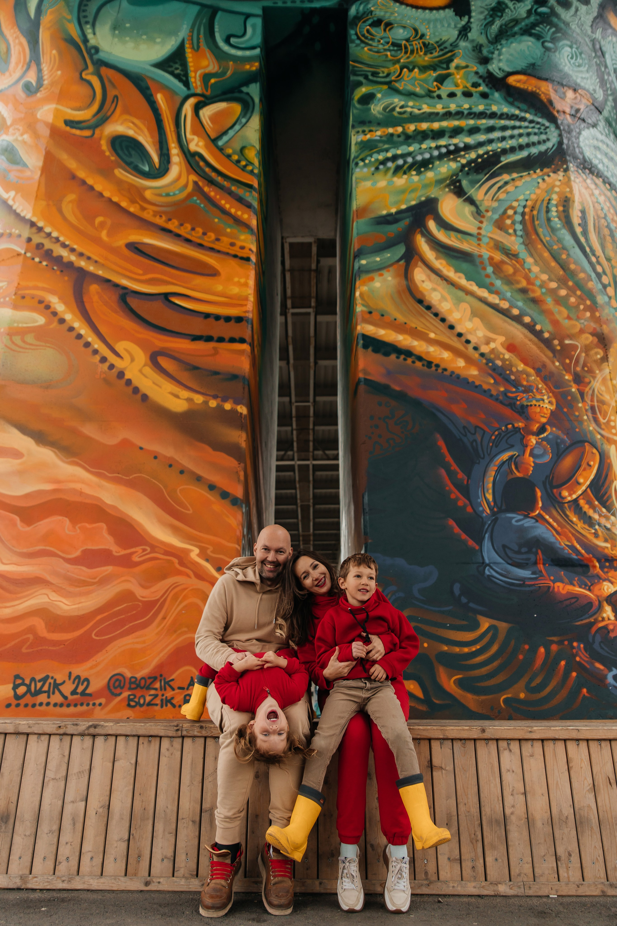 Алина, Альберт, Роберт и Дана. Свадебный фотограф Чайковский