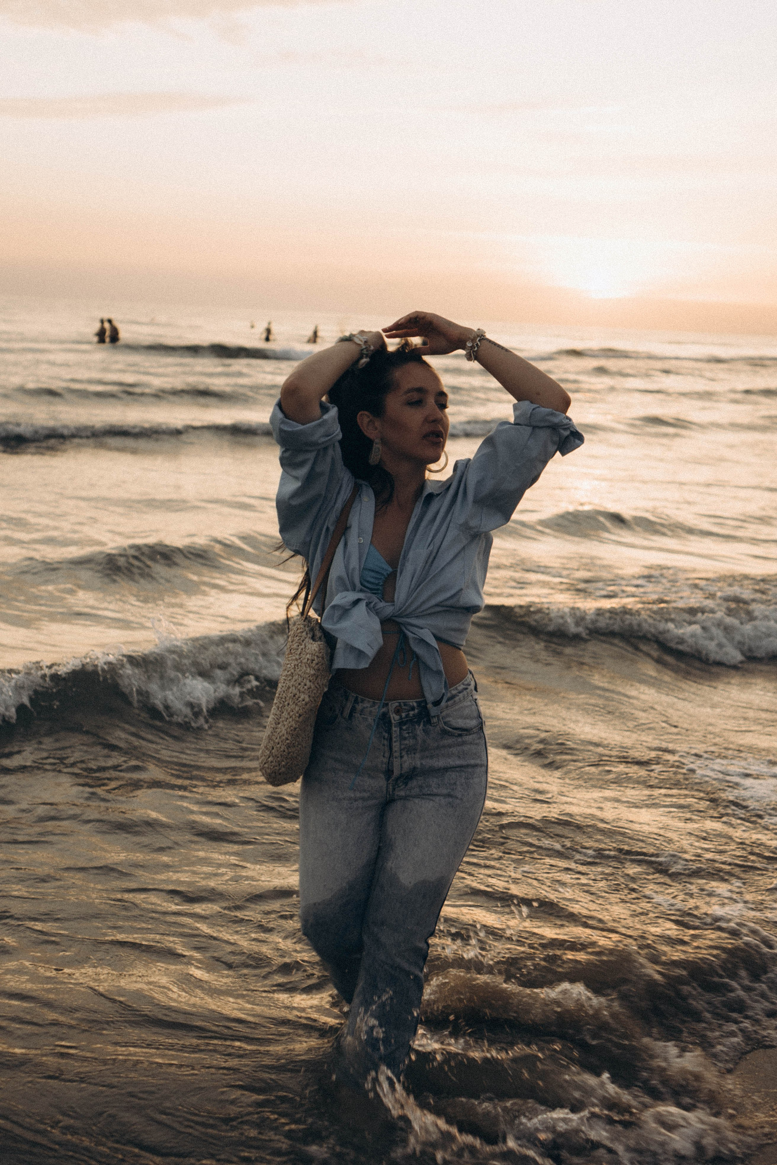 Июльский вечер на берегу черного моря. Профессиональный фотограф, Санкт-Петербург — Виктория Богомолова