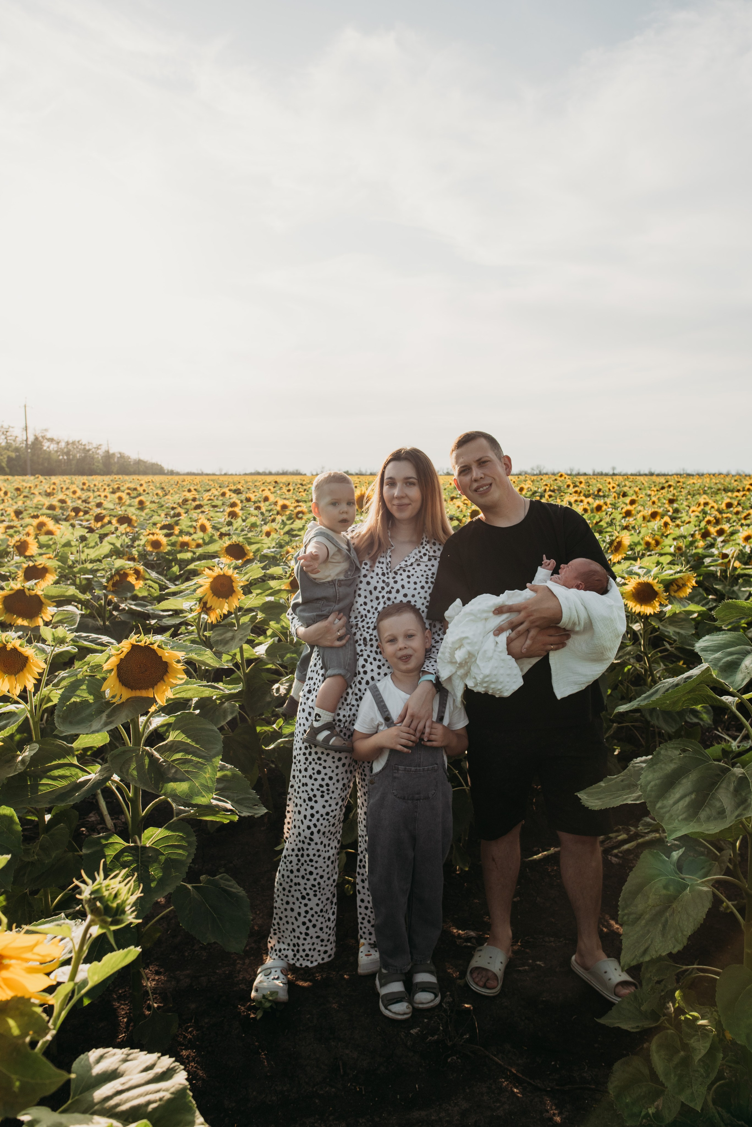 Анна с семьей. Детский и семейный фотограф выпускной альбом Приморско-Ахтарск