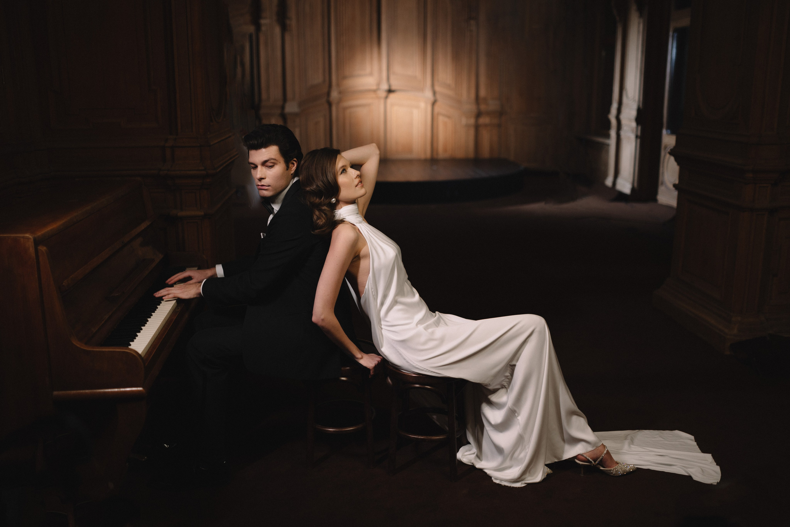 Свадебная фотосессия в Новом Театре в Москве. Фотограф и видеограф в Мурманске, Москве Екатерина Нечаева