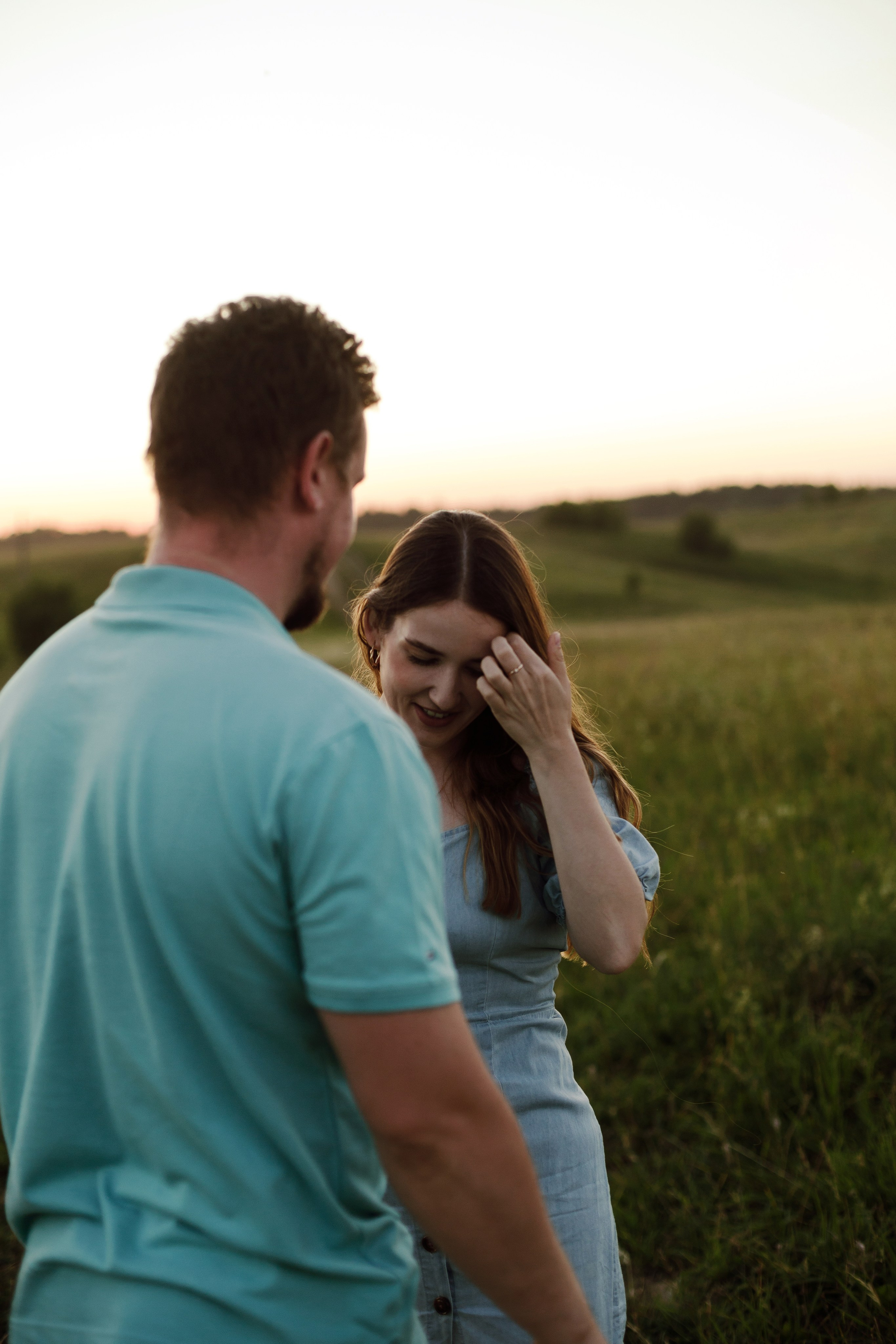 Колтушские высоты — Марина и Сергей. Портретный фотограф в Санкт-Петербурге Элина Ситникова