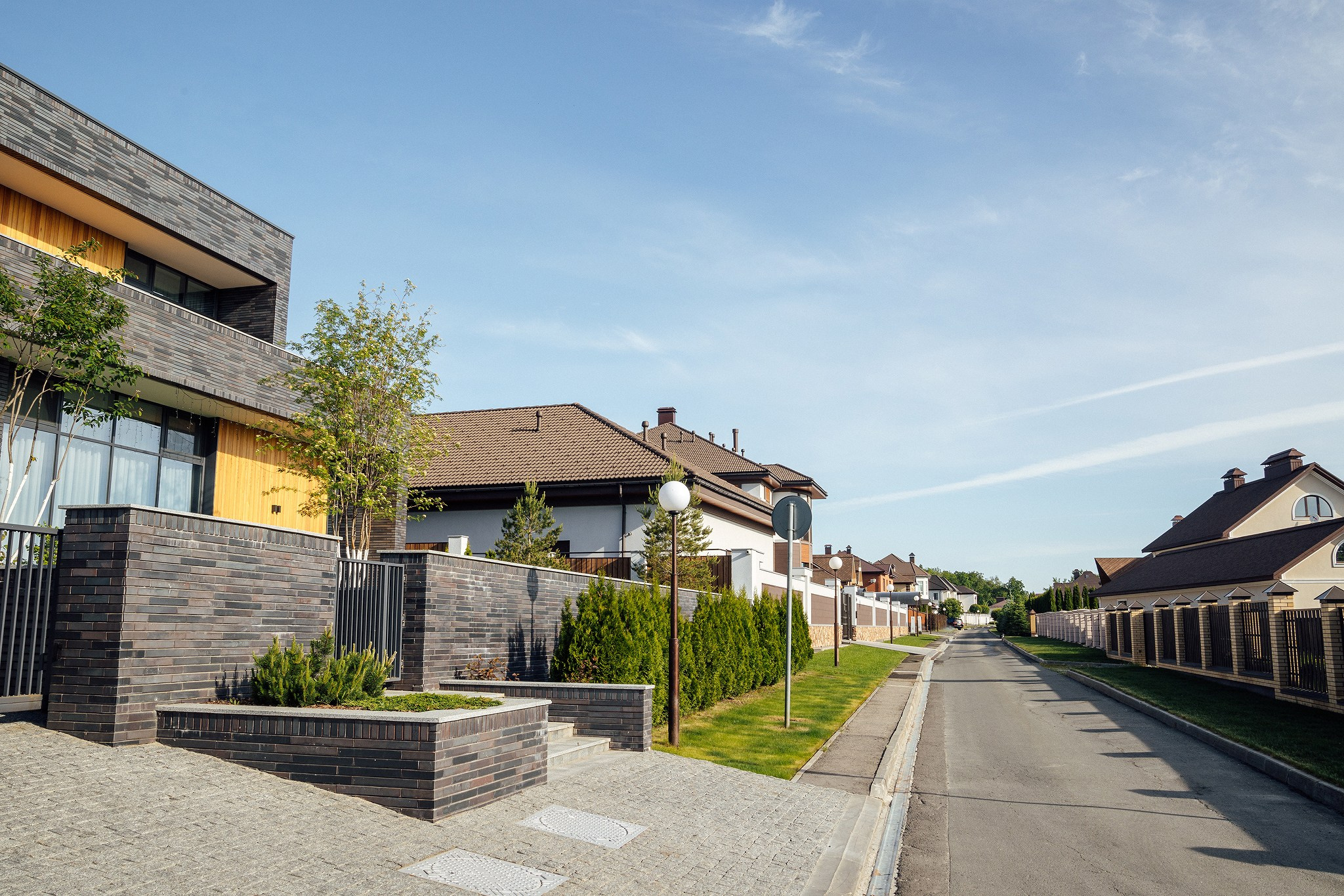 Съёмка загородного посёлка. Фотограф для бизнеса. Павел Козырь