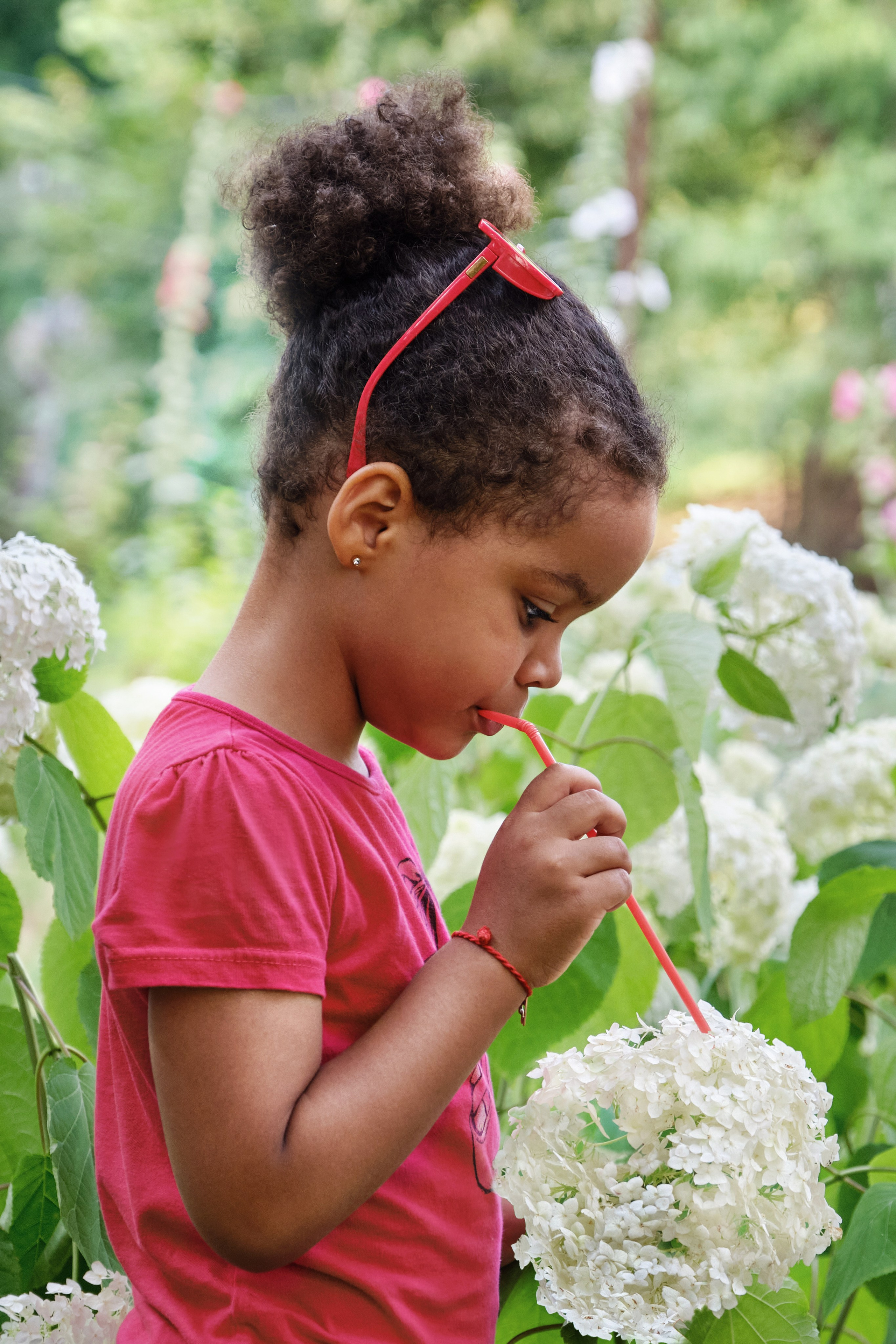 Летняя фотосессия на природе, в лесу, на улице. Семейная с детьми