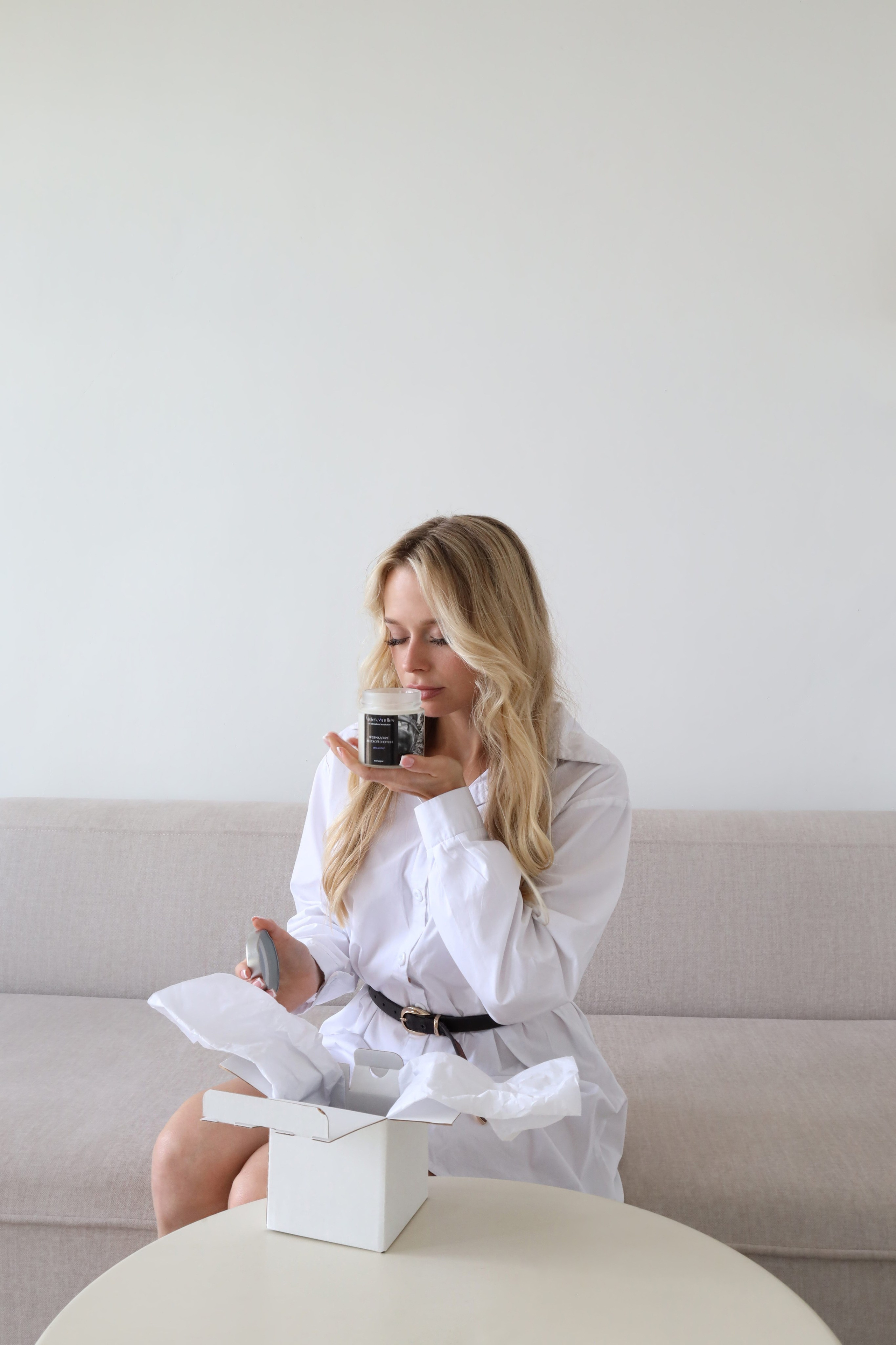 Бренд свечей VIOLET CANDLES. Фотограф Череповец T_FOTO