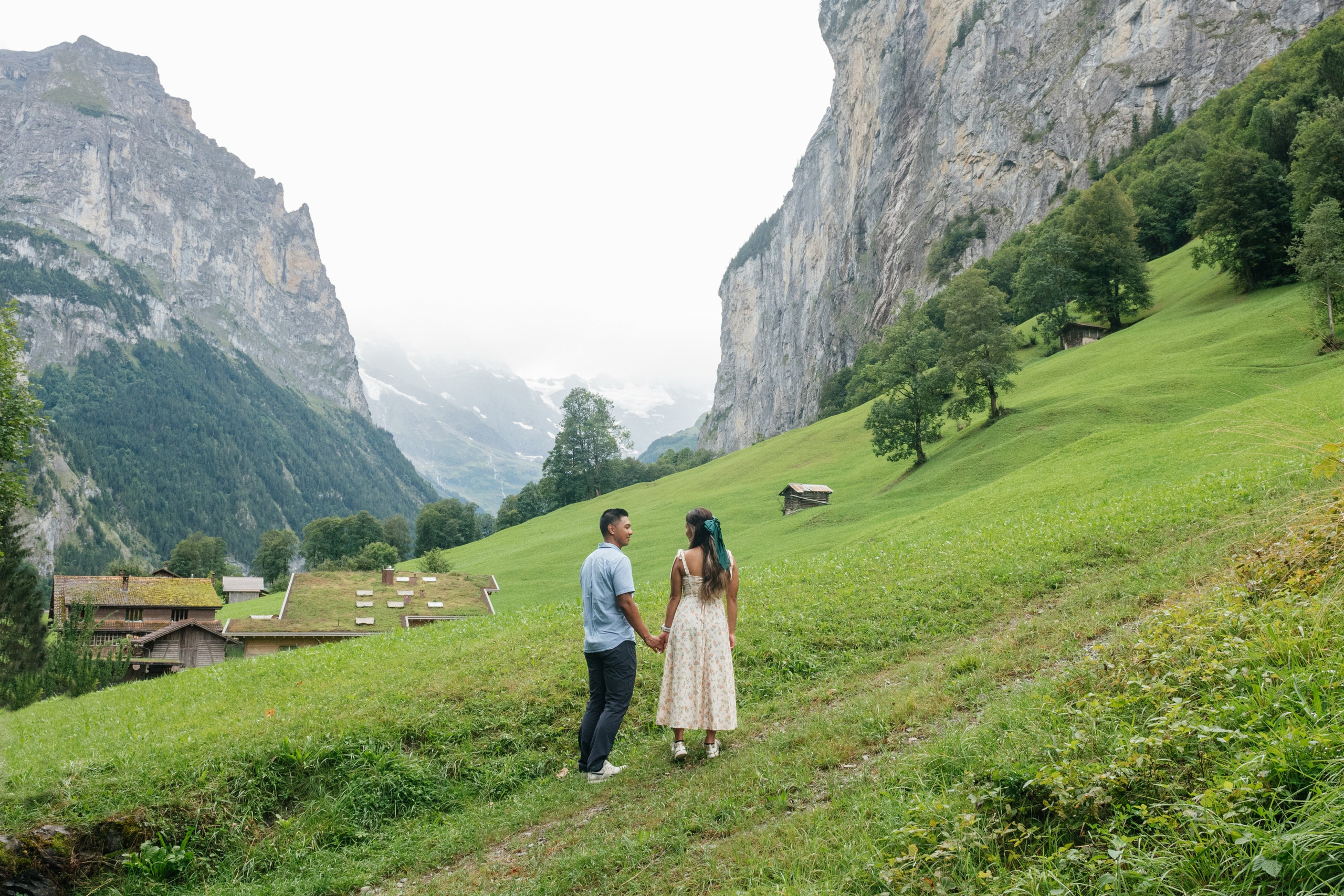 Angeline & Kenneth (Lauterbrunnen). Photographer in Interlaken area