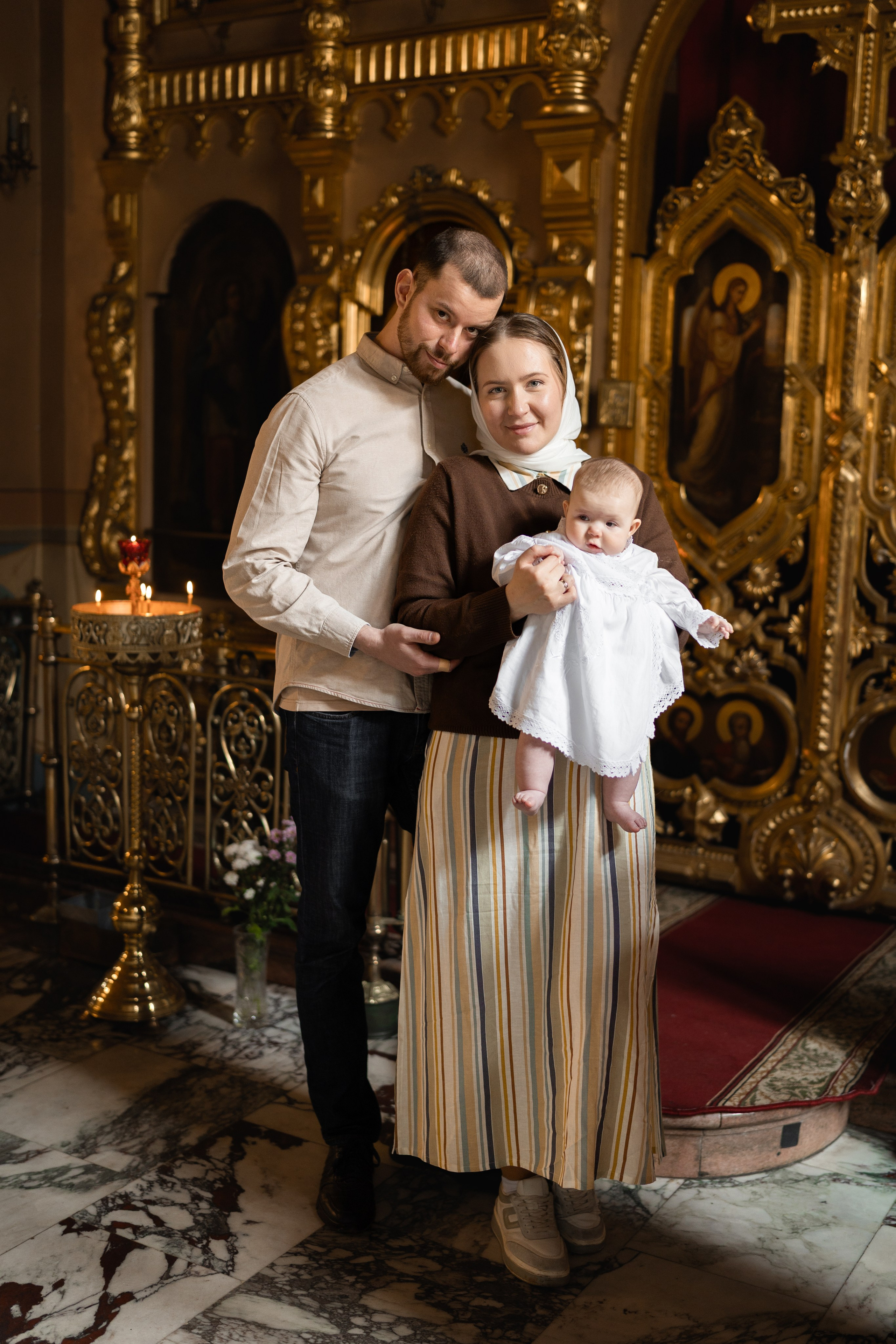Крещение Василисы. Фотограф на крещение и венчание. Москва