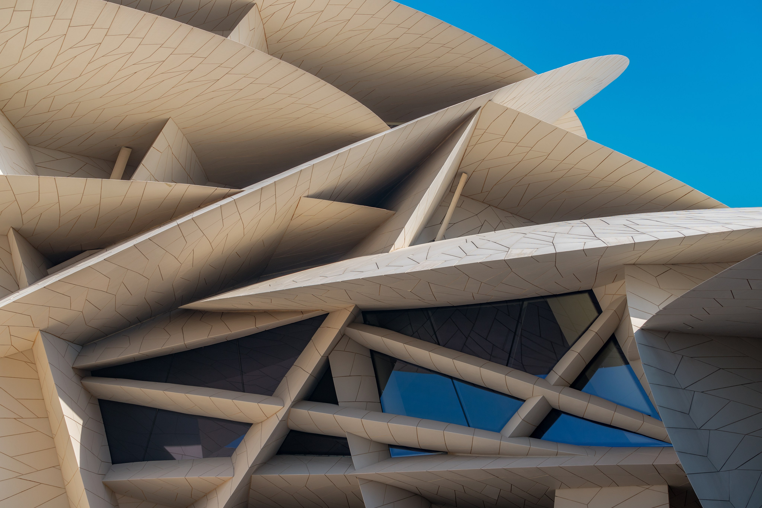 National Museum of Qatar | Doha. Архитектурный фотограф Кирилл Цыбенко. Работаю в Москве, по всей России и Миру