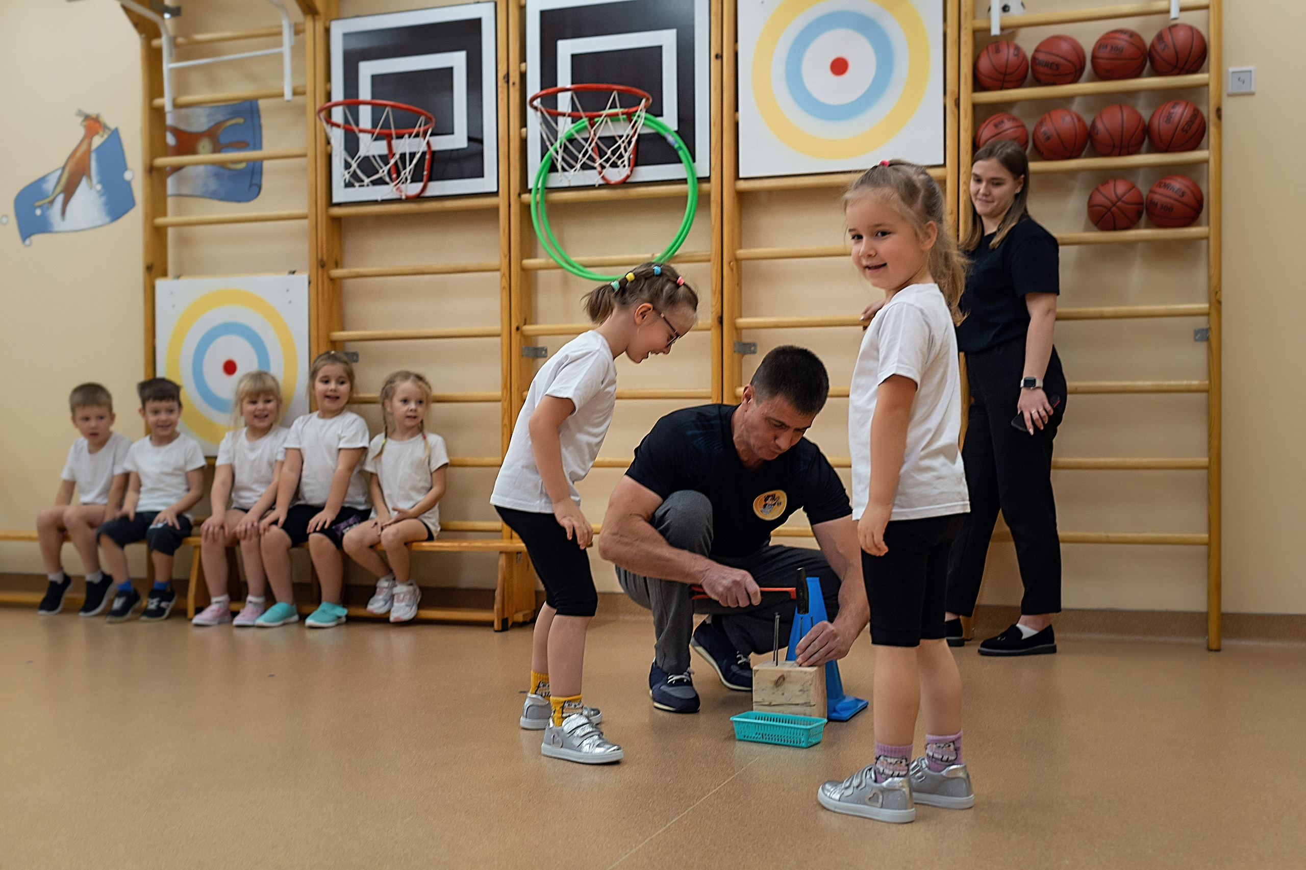 День пап в детском саду_2024. Семейный фотограф в Санкт-Петербурге