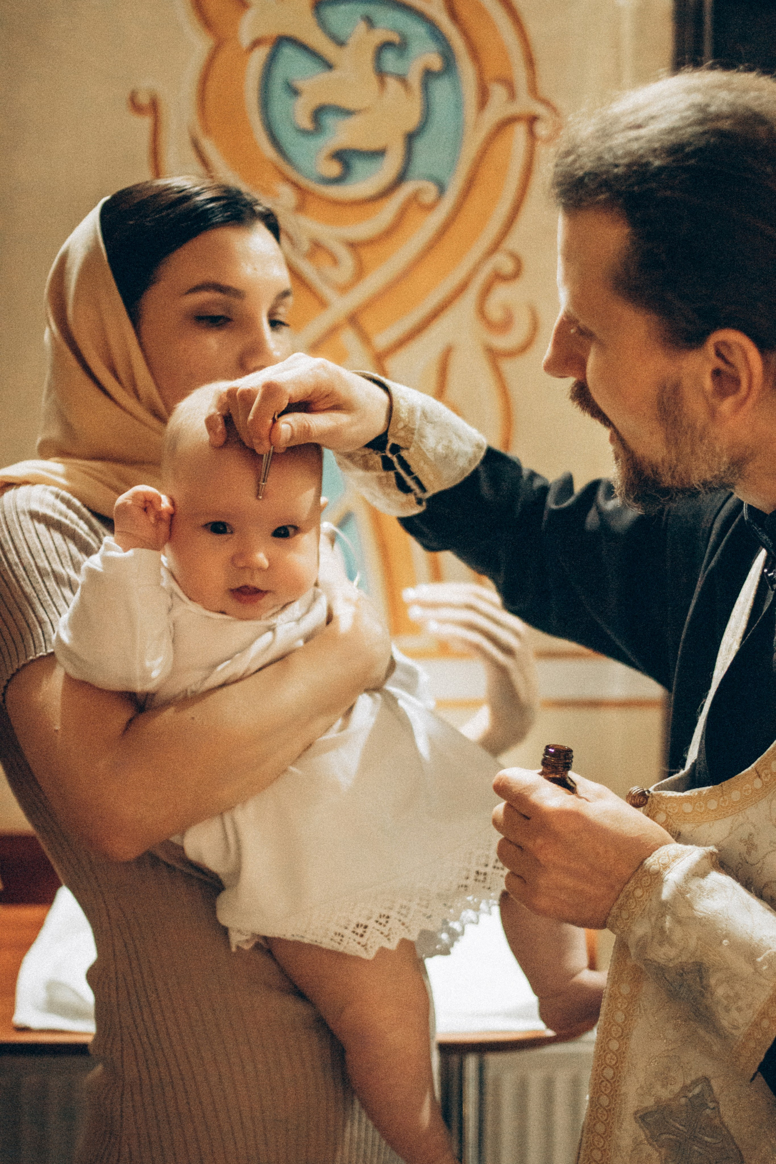 Крещение. Киселева Алёна семейный фотограф в городе Владимир