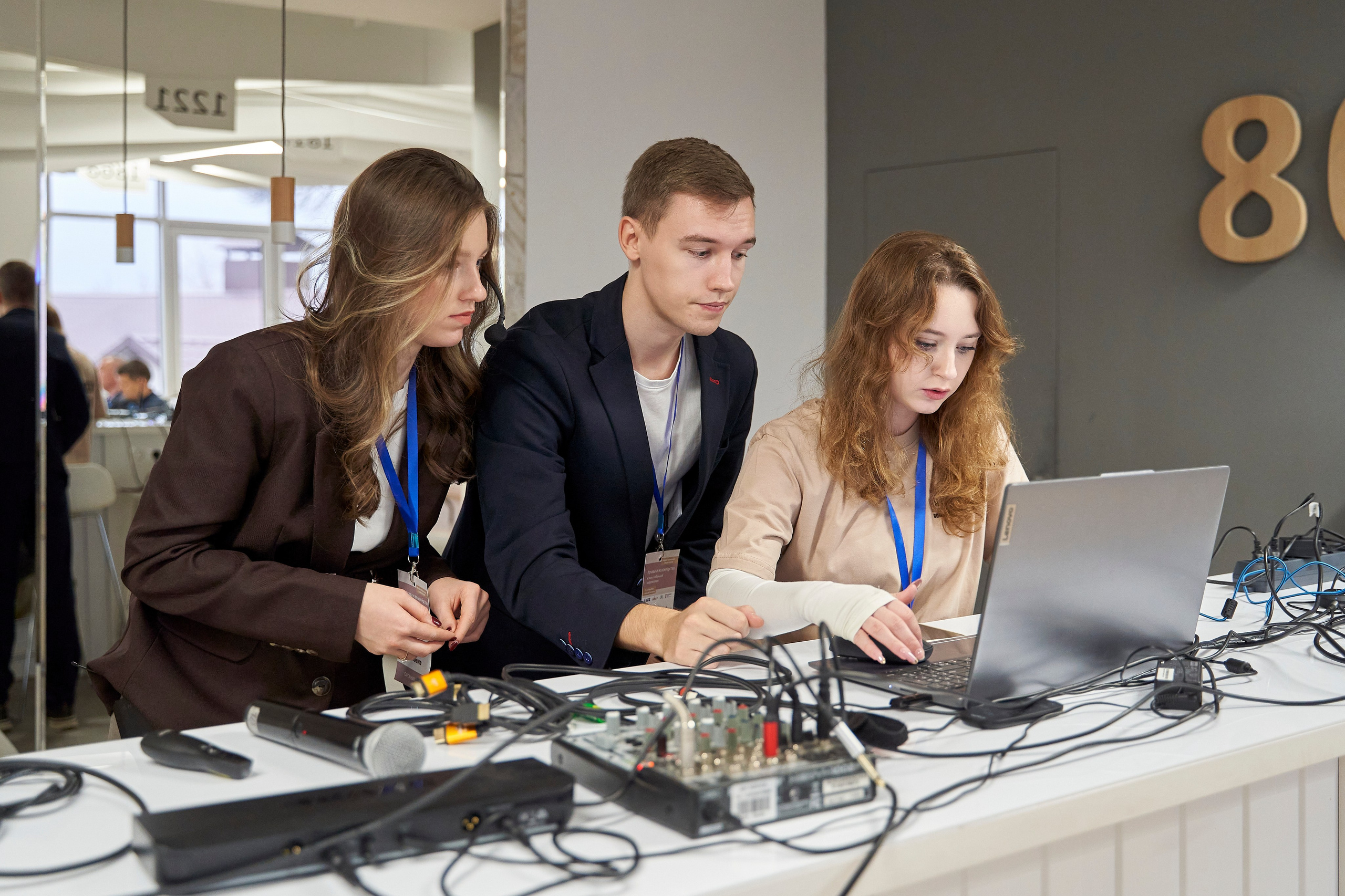 Межрегиональная конференция «Архивы и волонтерство в эпоху глобальной цифровизации». Репортажный фотограф Вилянов Евгений. Нижний Новгород