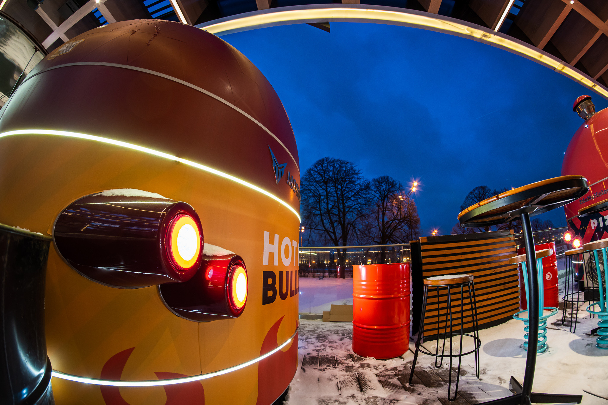 Рестопаркинг в Парке Горького