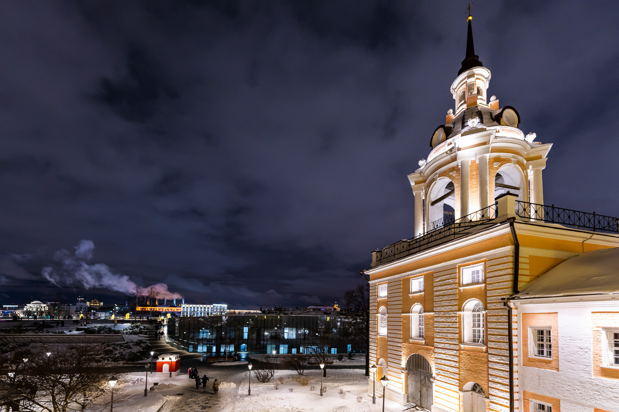 Зарядье в ночь перед Рождеством