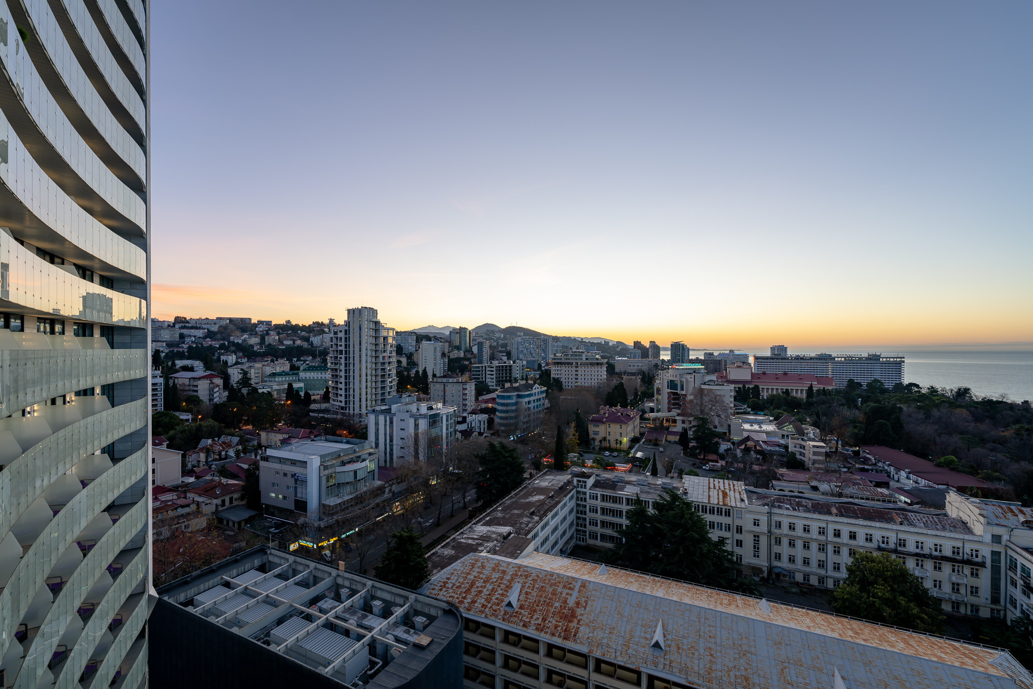 Сочи на рассвете