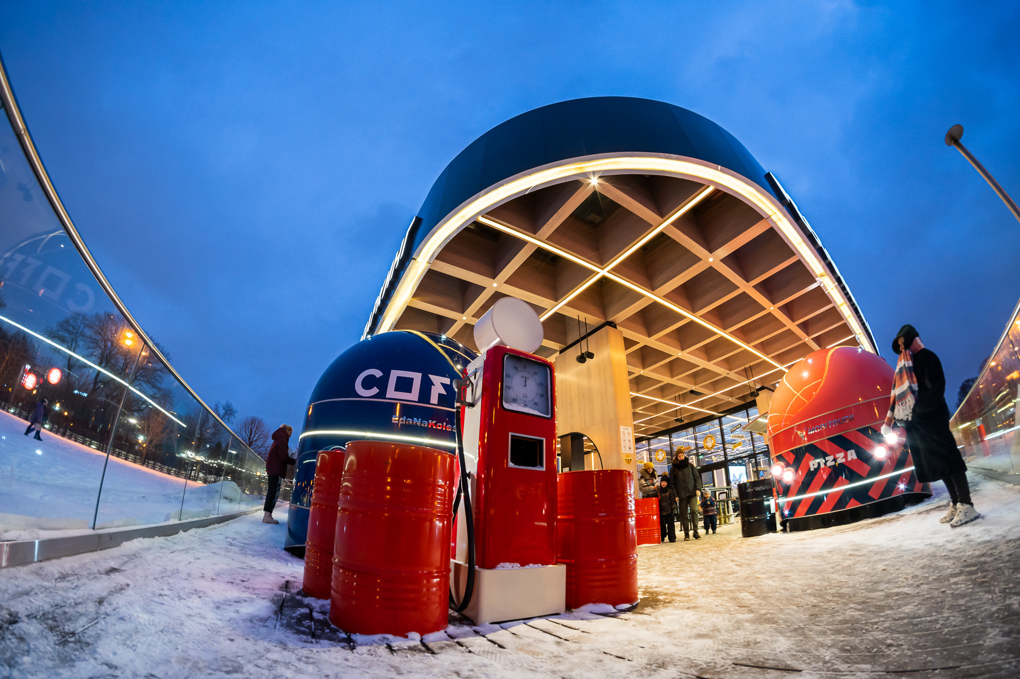 Рестопаркинг в Парке Горького