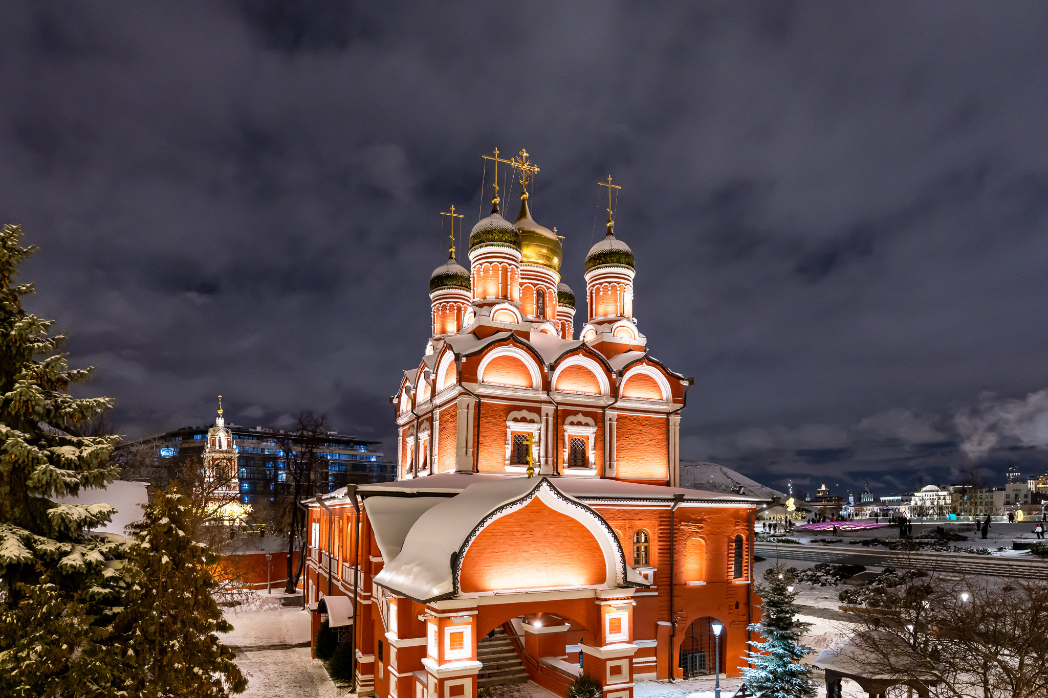 Зарядье в ночь перед Рождеством