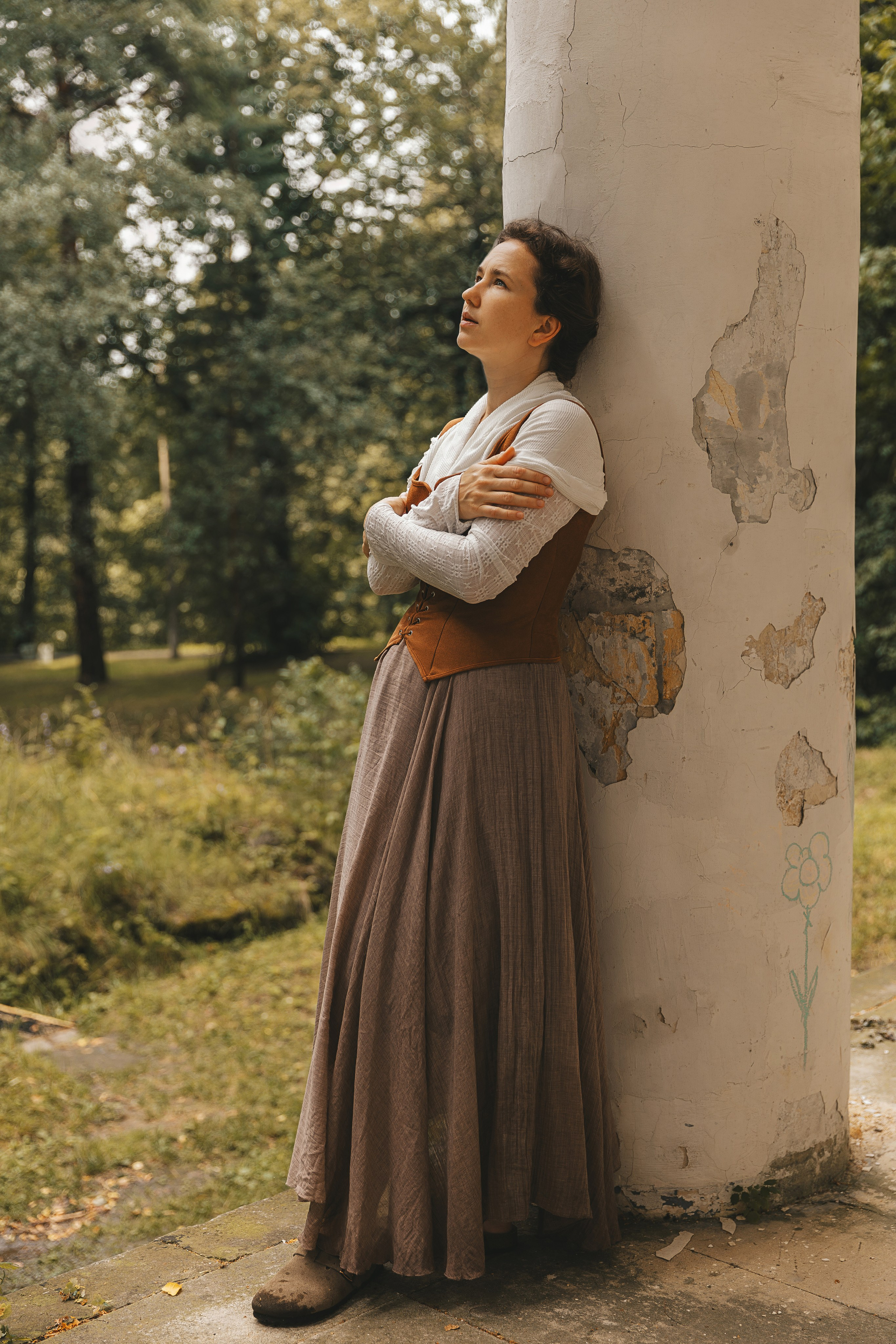 Женский портрет в историческом образе. Семейный и женский фотограф в Москве Надежда Воробьева