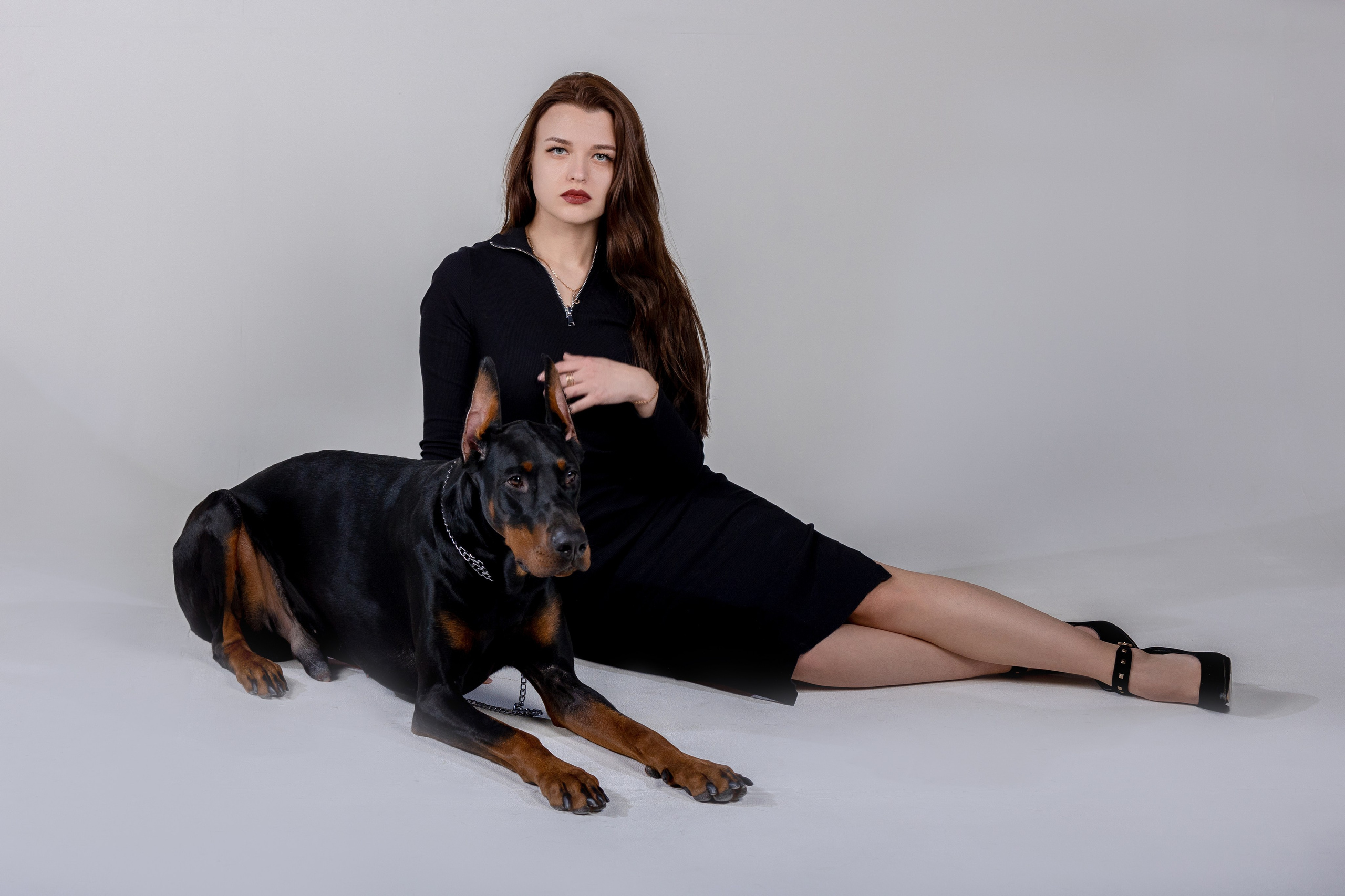 Фотопроект с доберманом. Фотокниги и выпускные альбомы в Иваново