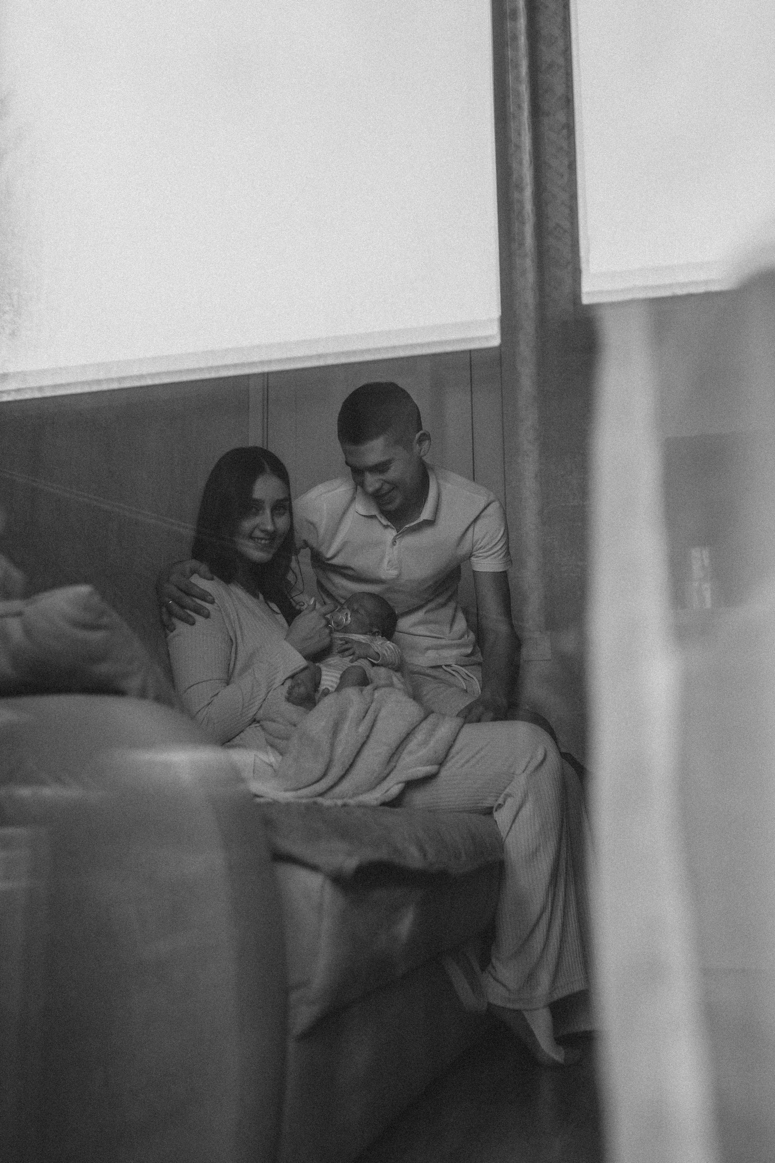 Наташа, Сергей и малыш Александр. Семейный и контент фотограф в Москве и Троицке Горелова Лизавета