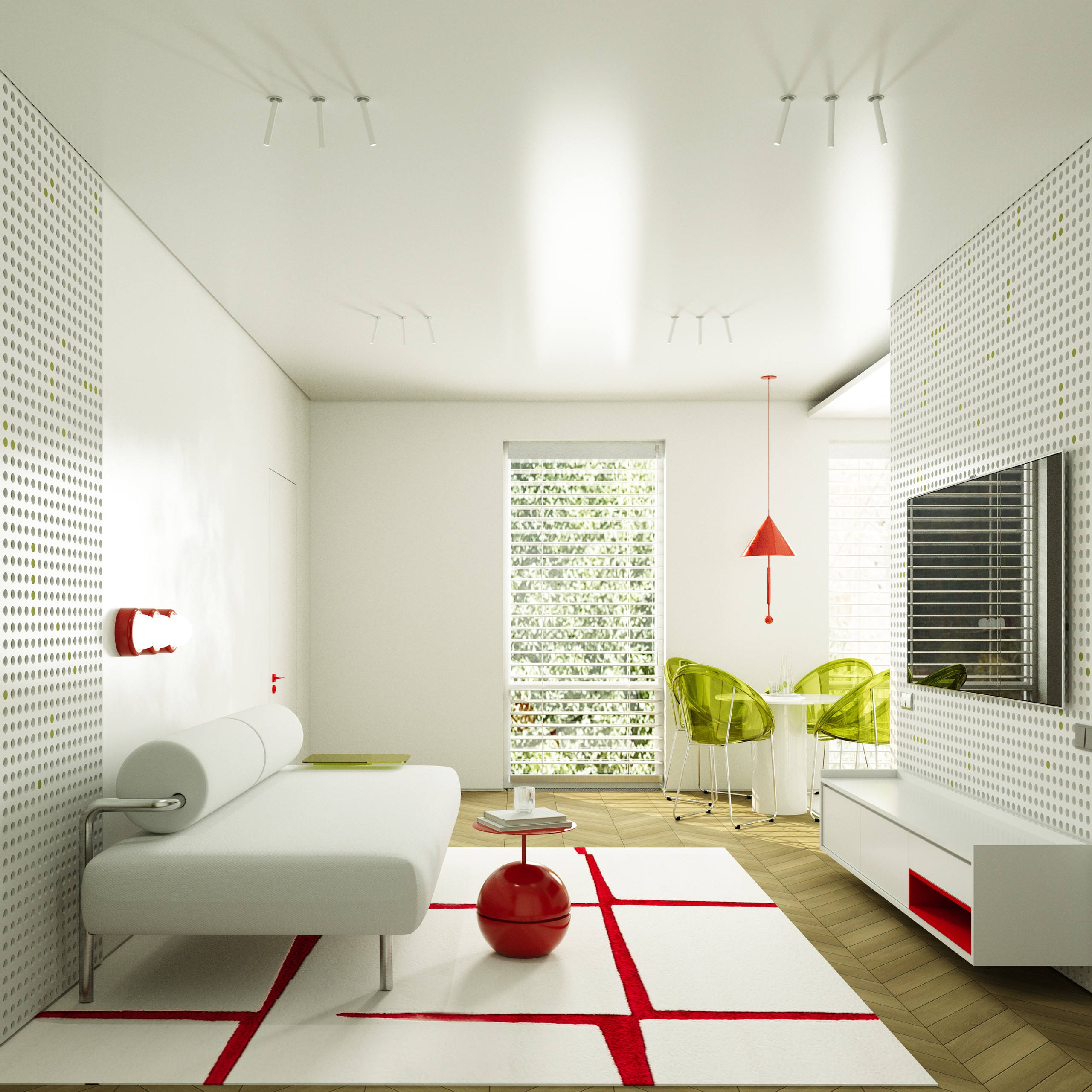 Москва ЖК «Ривер Парк Коломенское» 2-комнатная квартира 55 кв. м. Дизайнер интерьеров г. Москва Ольга Богданова