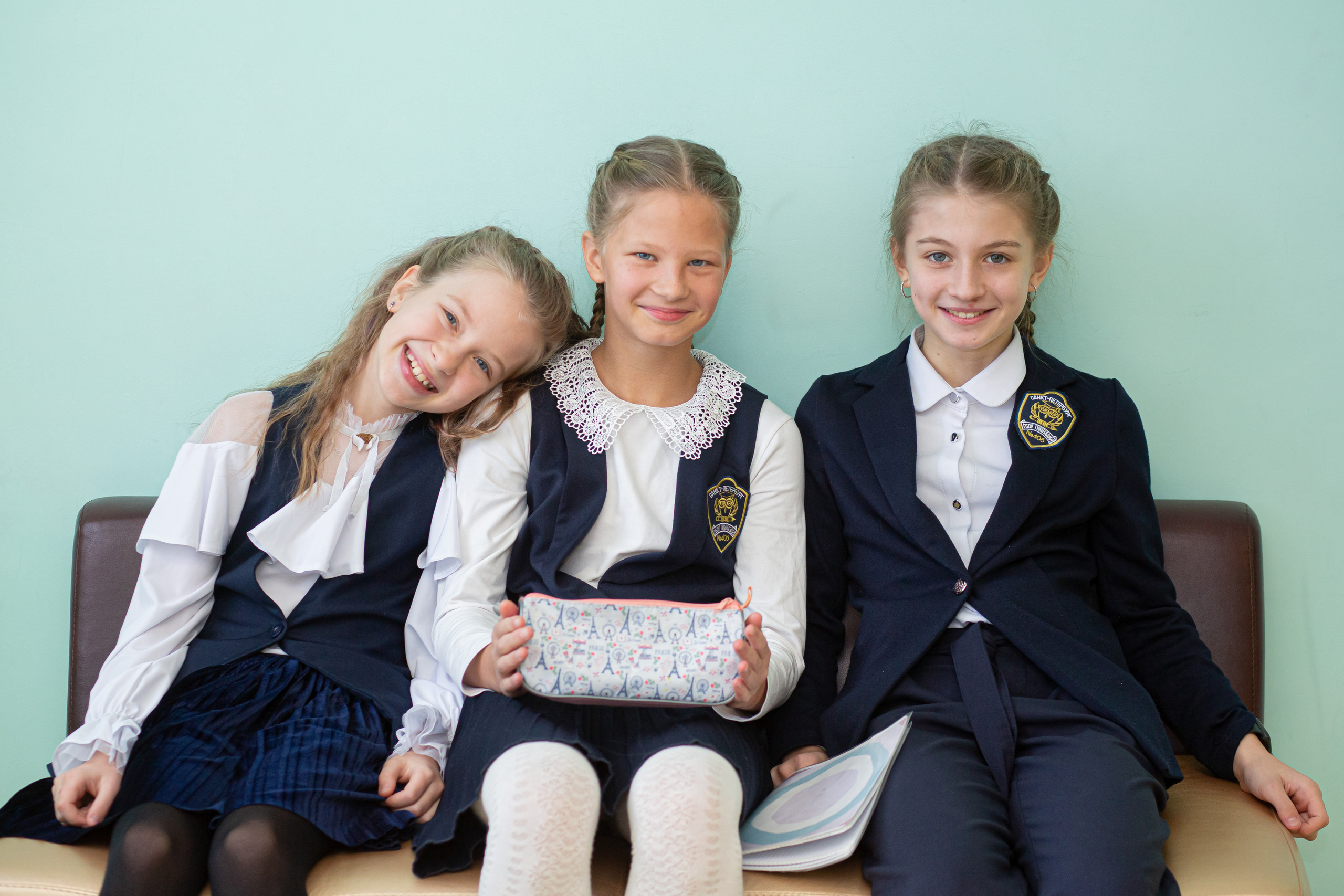 Фотосъёмка для выпускных альбомов из начальной школы. Свадебный, семейный, детский фотограф в Санкт-Петербурге