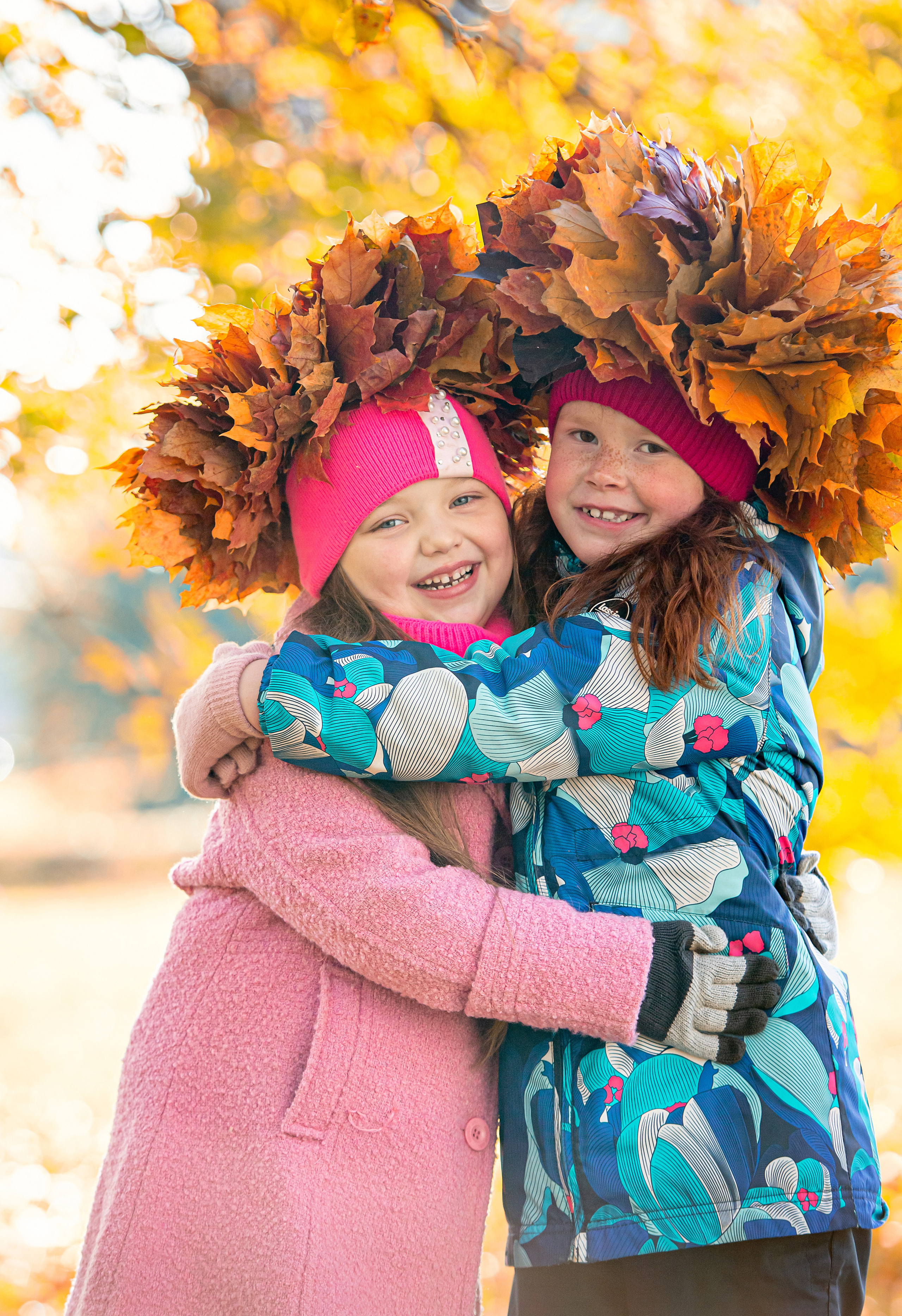 Осенняя фотосессия для группы «Радуга» в Пушкине. Анонс съёмки. Свадебный, семейный, детский фотограф в Санкт-Петербурге