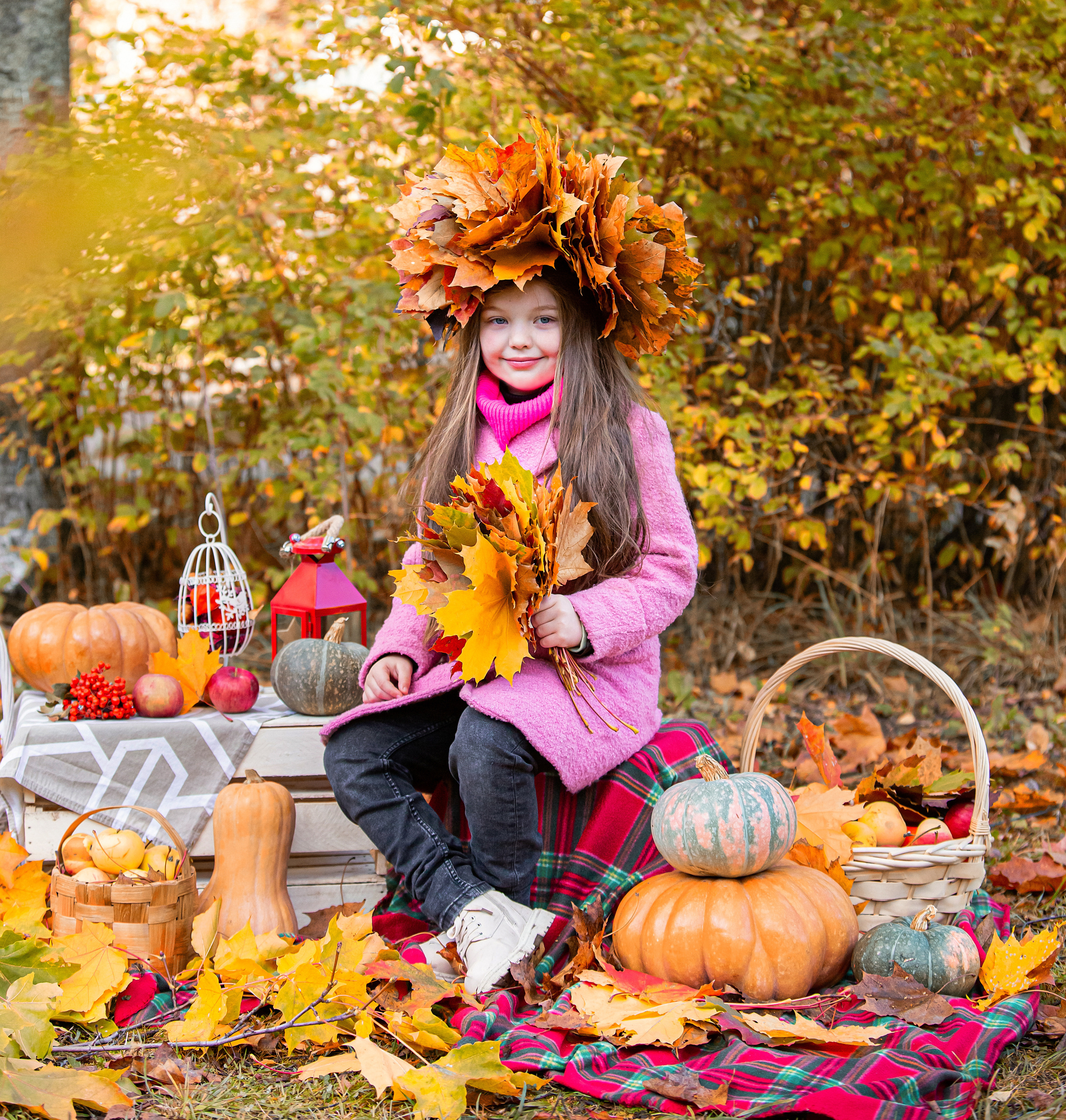 Осенняя фотосессия для группы «Радуга» в Пушкине. Анонс съёмки. Свадебный, семейный, детский фотограф в Санкт-Петербурге