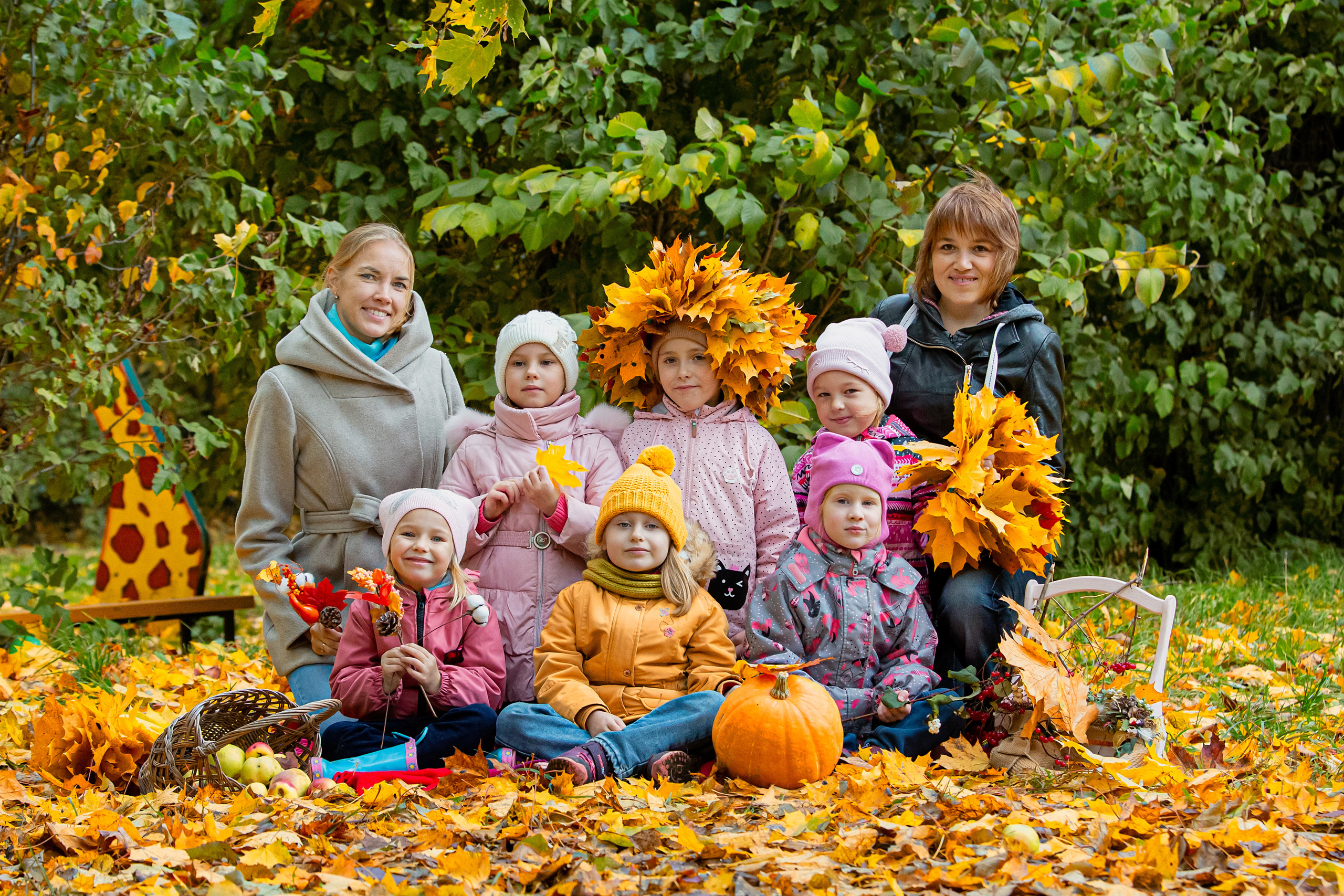Фотосъёмка для выпускных альбомов. Детский сад. Свадебный, семейный, детский фотограф в Санкт-Петербурге