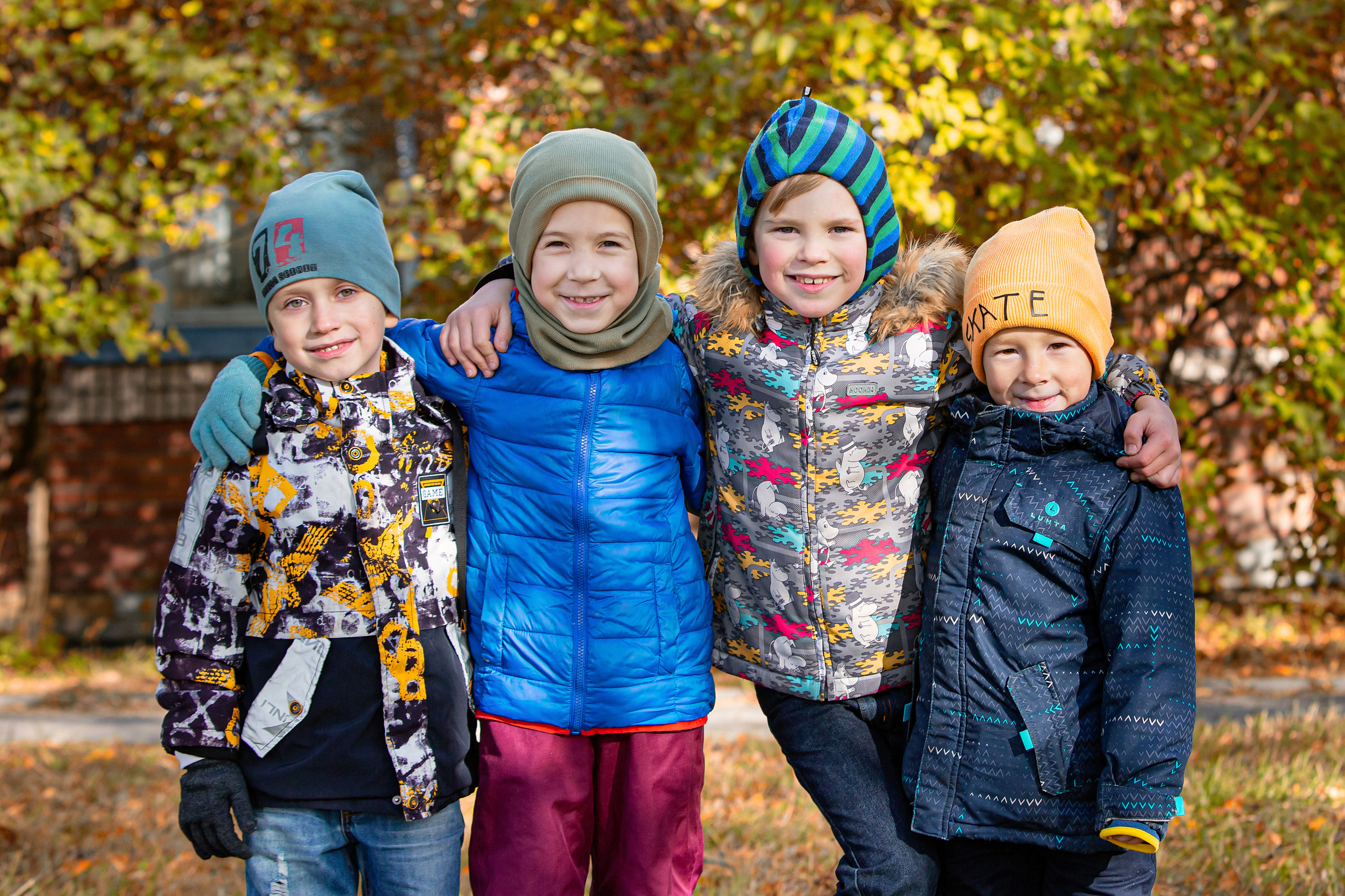 Осенняя фотосессия для группы «Радуга» в Пушкине. Анонс съёмки. Свадебный, семейный, детский фотограф в Санкт-Петербурге