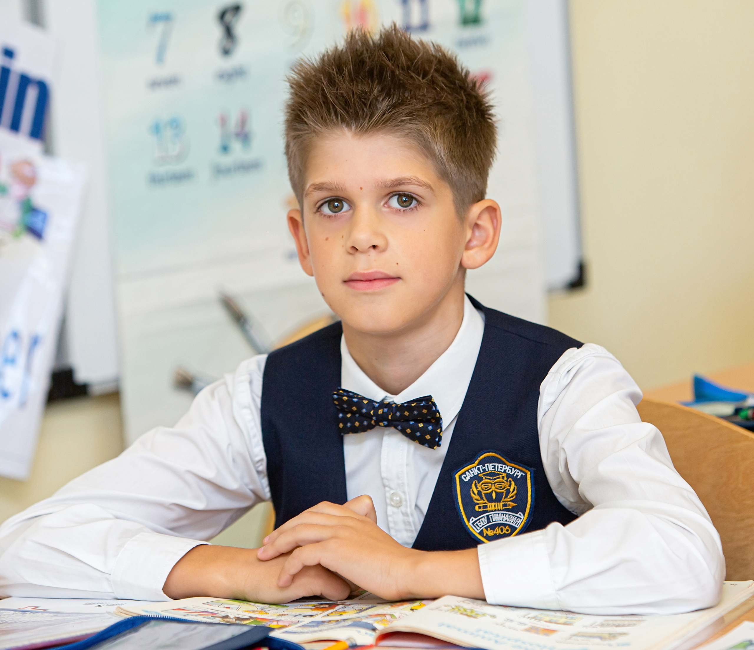 Фотосъёмка для выпускных альбомов из начальной школы. Свадебный, семейный, детский фотограф в Санкт-Петербурге