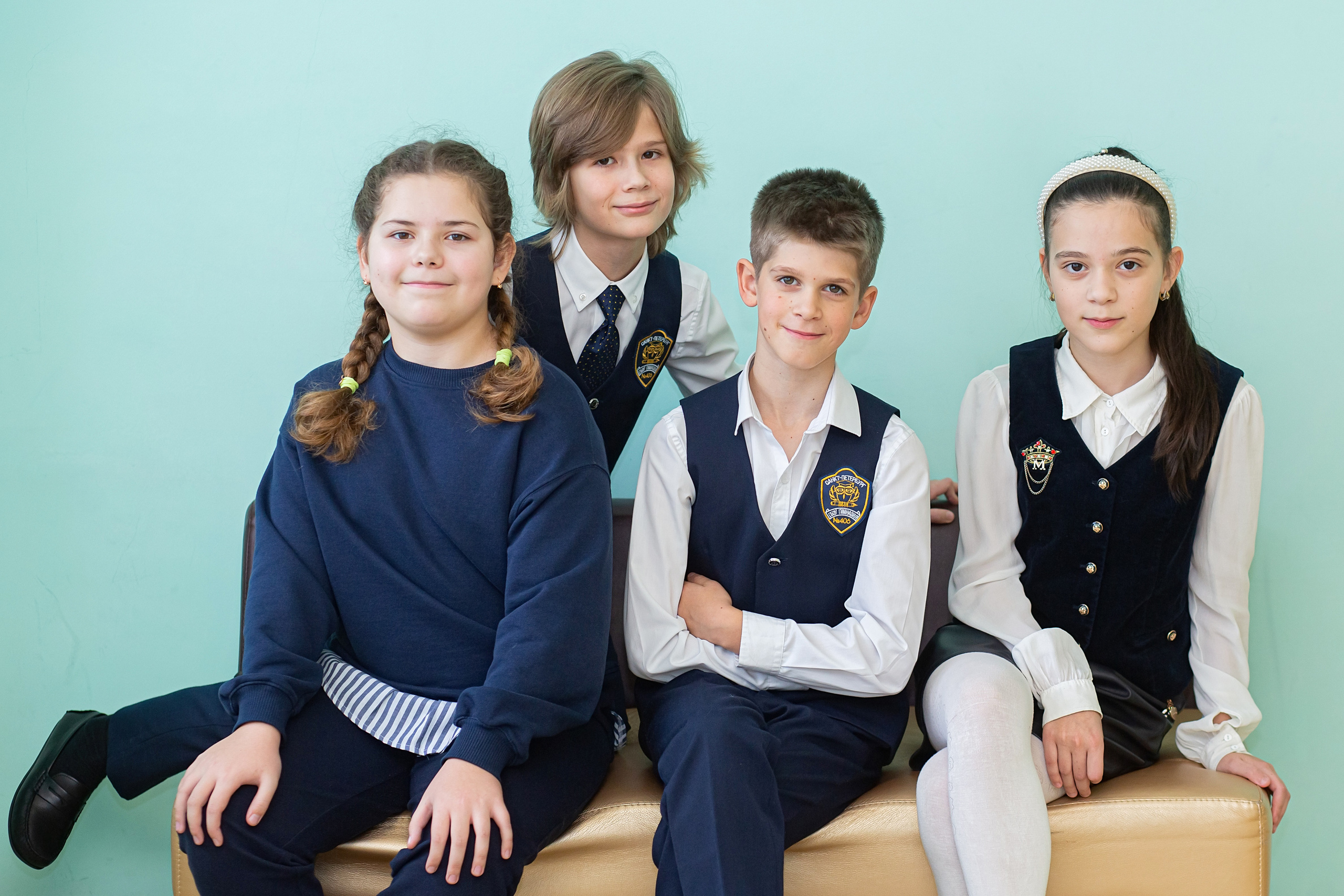 Фотосъёмка для выпускных альбомов из начальной школы. Свадебный, семейный, детский фотограф в Санкт-Петербурге