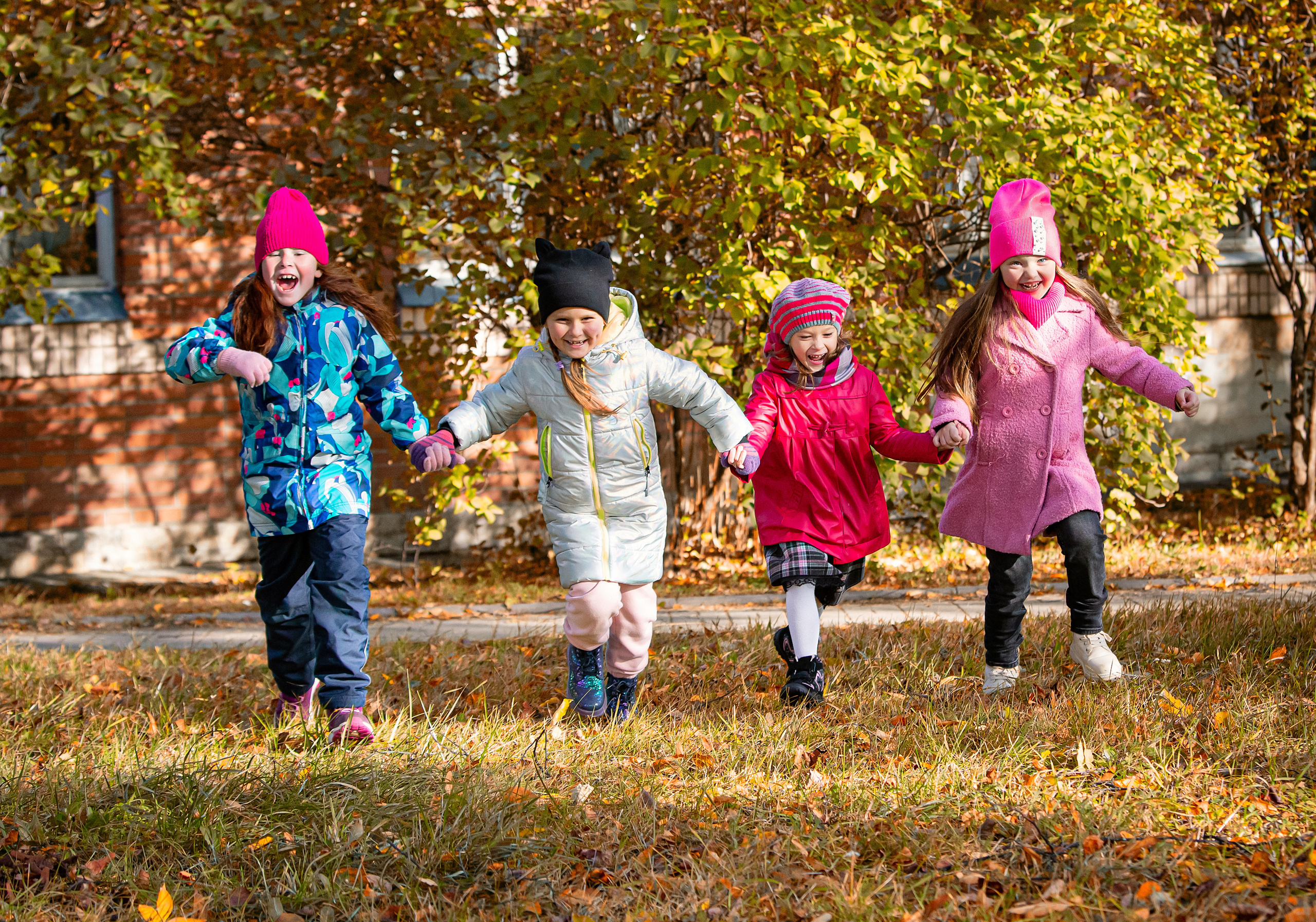 Осенняя фотосессия для группы «Радуга» в Пушкине. Анонс съёмки. Свадебный, семейный, детский фотограф в Санкт-Петербурге