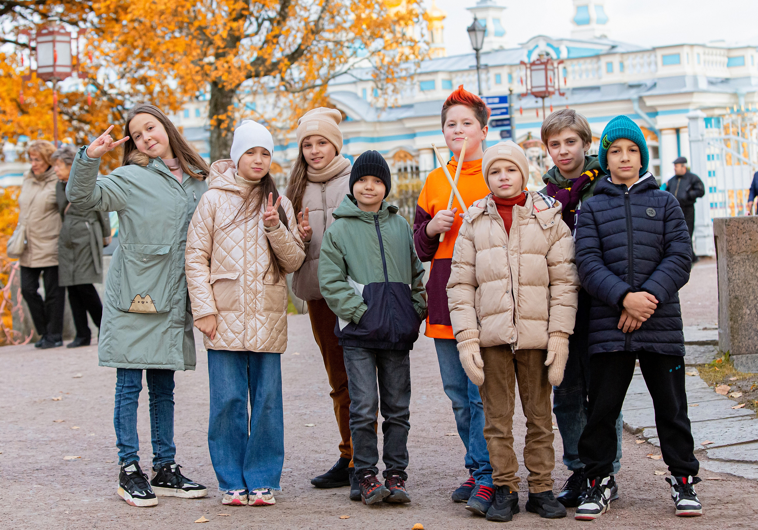 Фотосъёмка для выпускных альбомов из начальной школы. Свадебный, семейный, детский фотограф в Санкт-Петербурге
