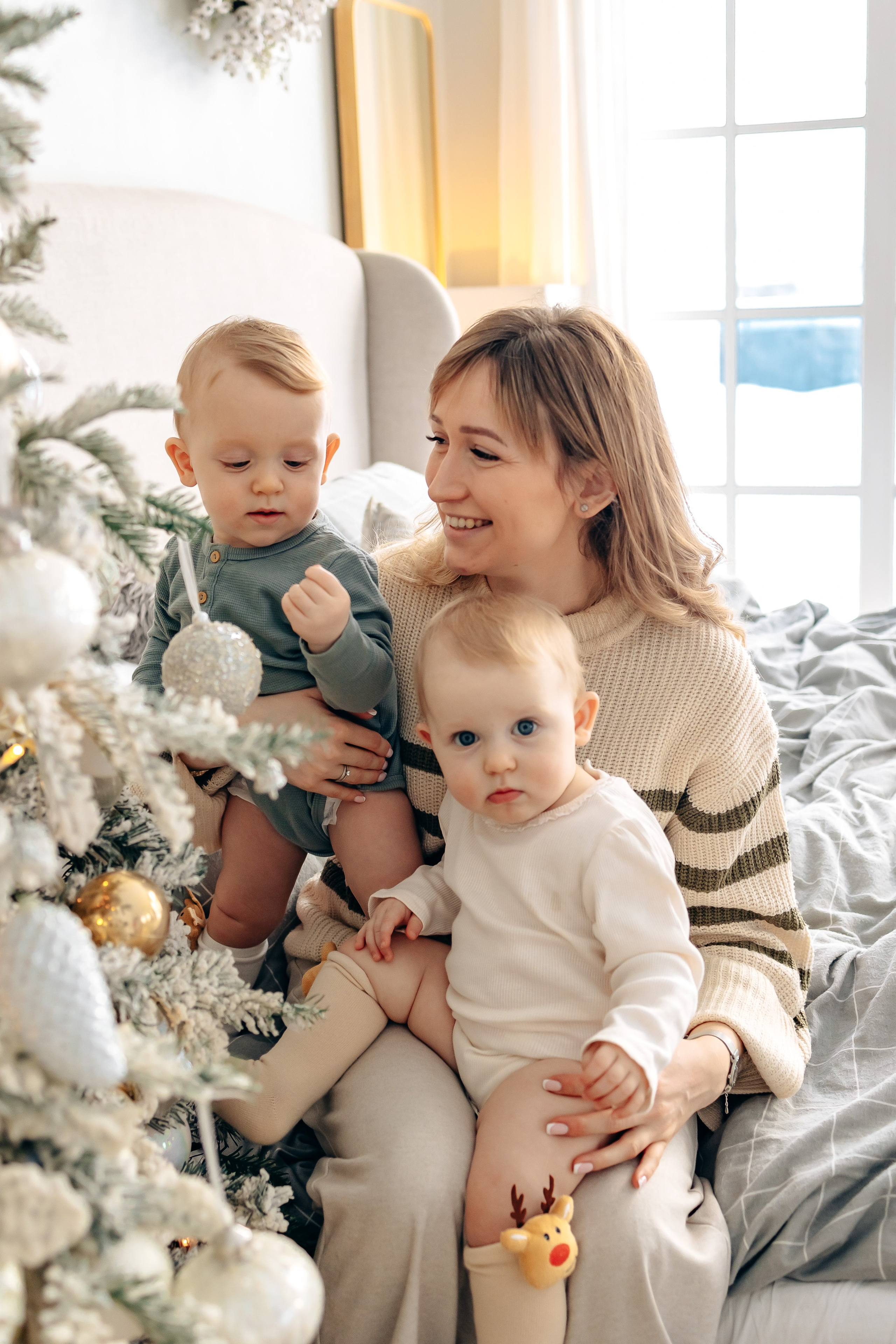 Новый год в студии. Фотограф Алена Малинина в Санкт-Петербурге Пушкин Питер СПб Семейные и детские фотосессии