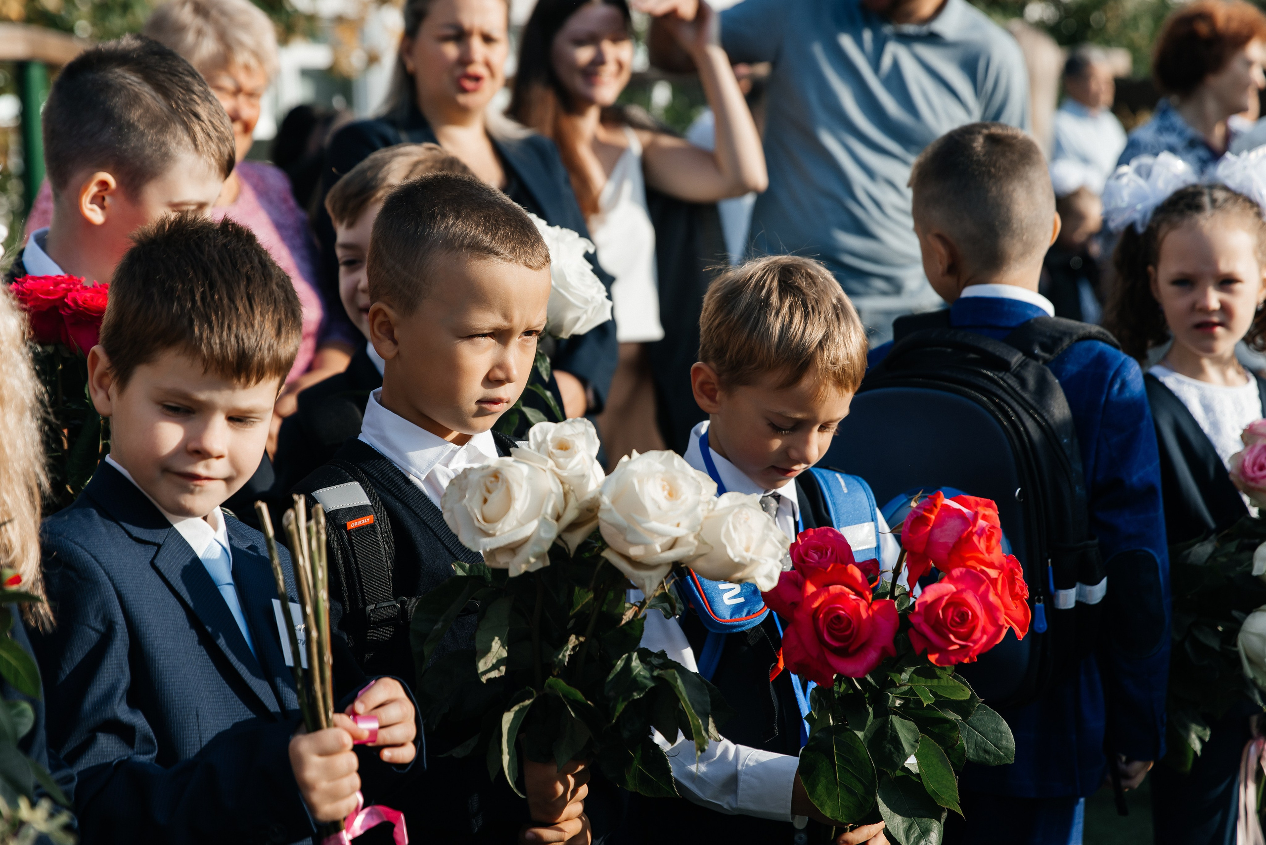 1 сентября 1 класс. Фотограф Москва Шептаев Артём