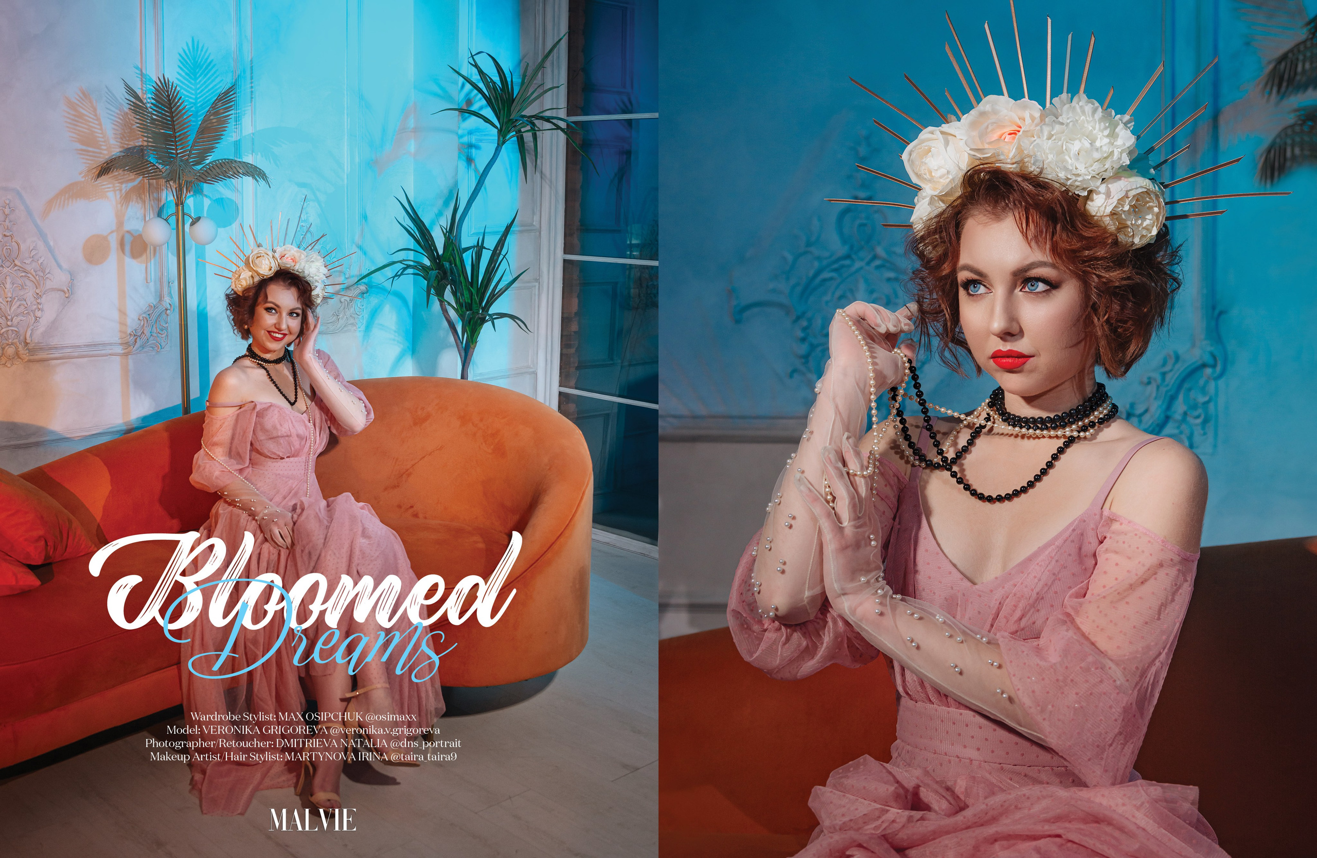 MALVIE Bloomed dreames. Портретный фотограф в Санкт-Петербурге Дмитриева Наталия