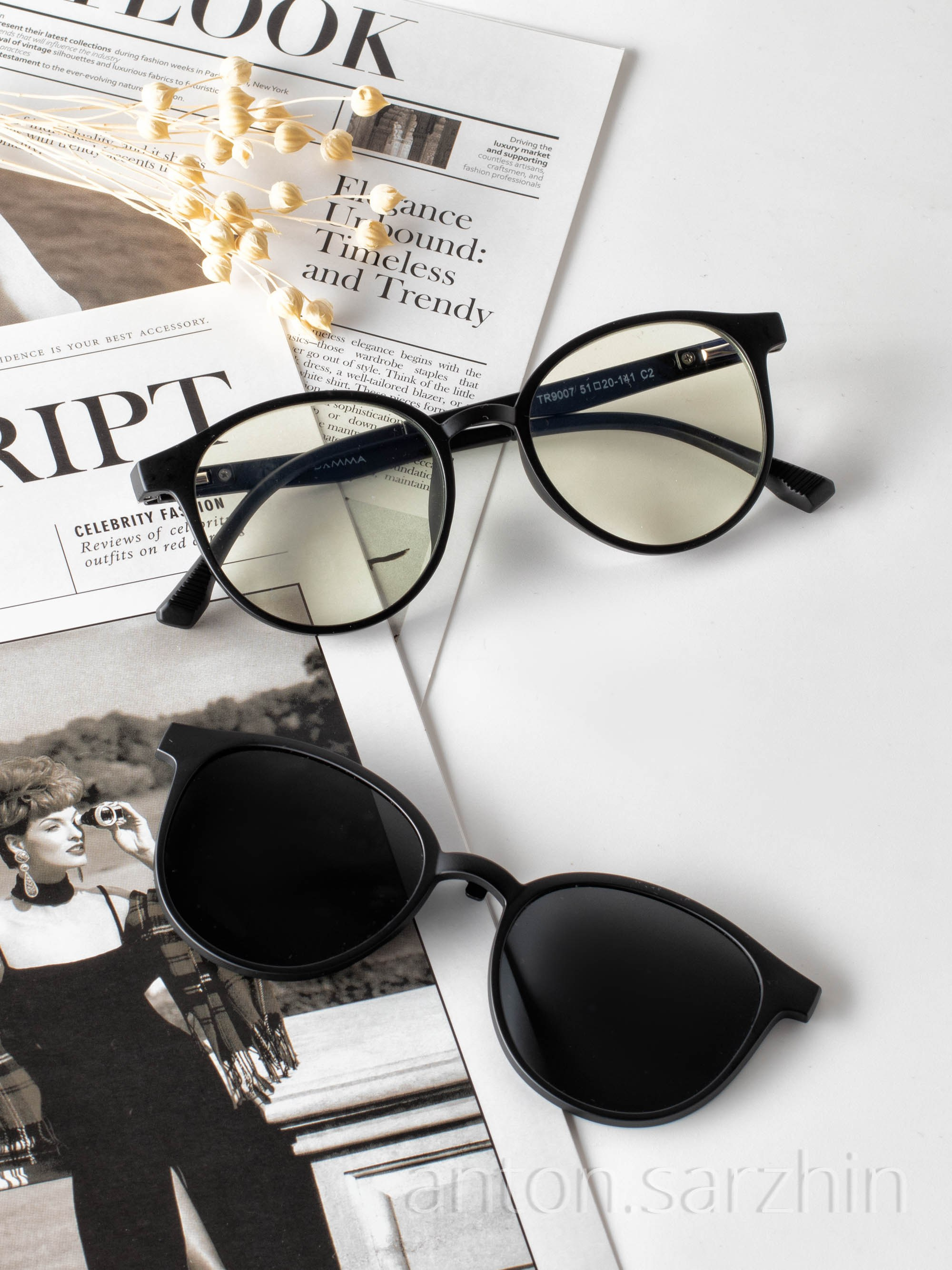 Имиджевая съемка очков