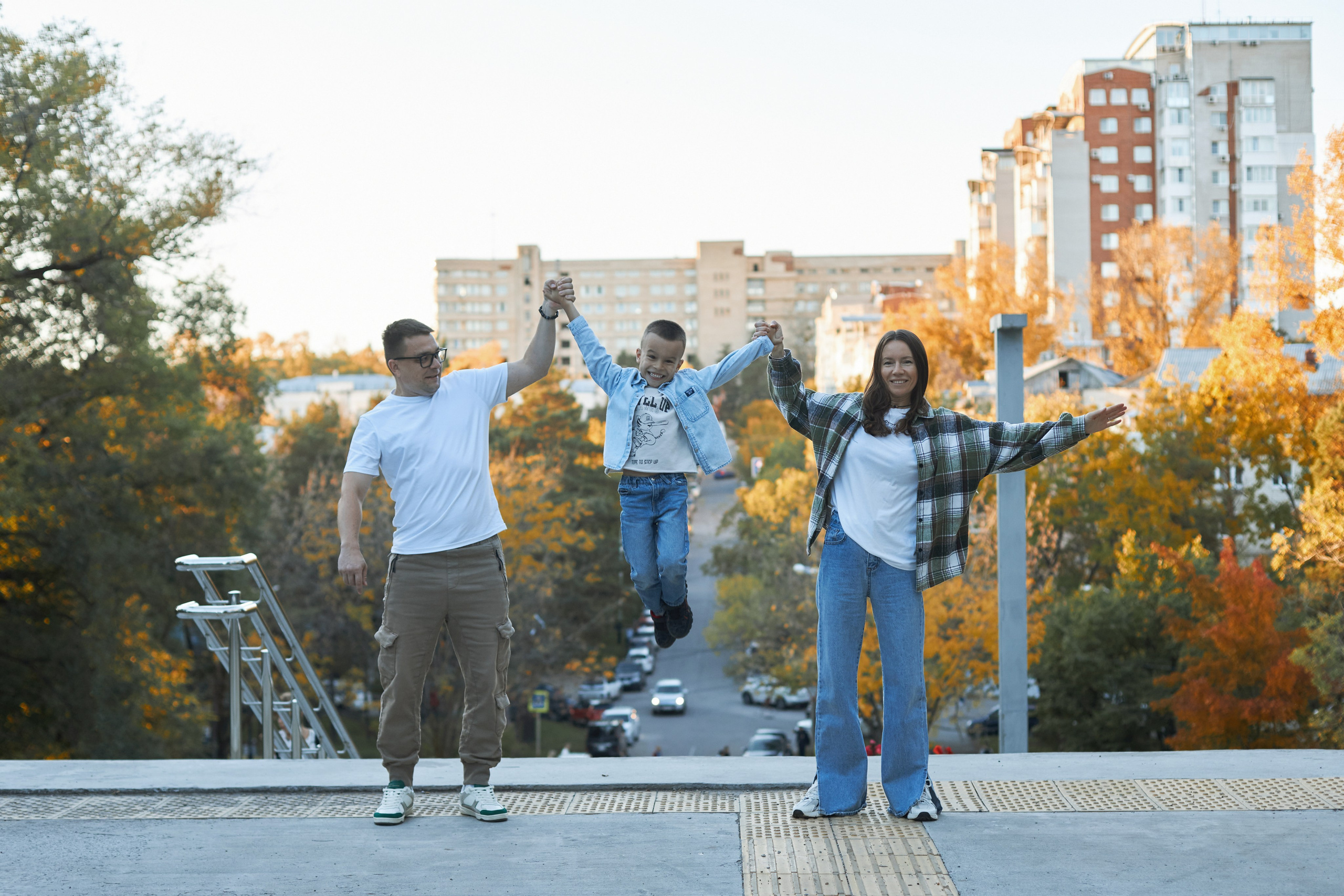 Семейная фото прогулка. Фотограф в Хабаровске Голотовская Дарья